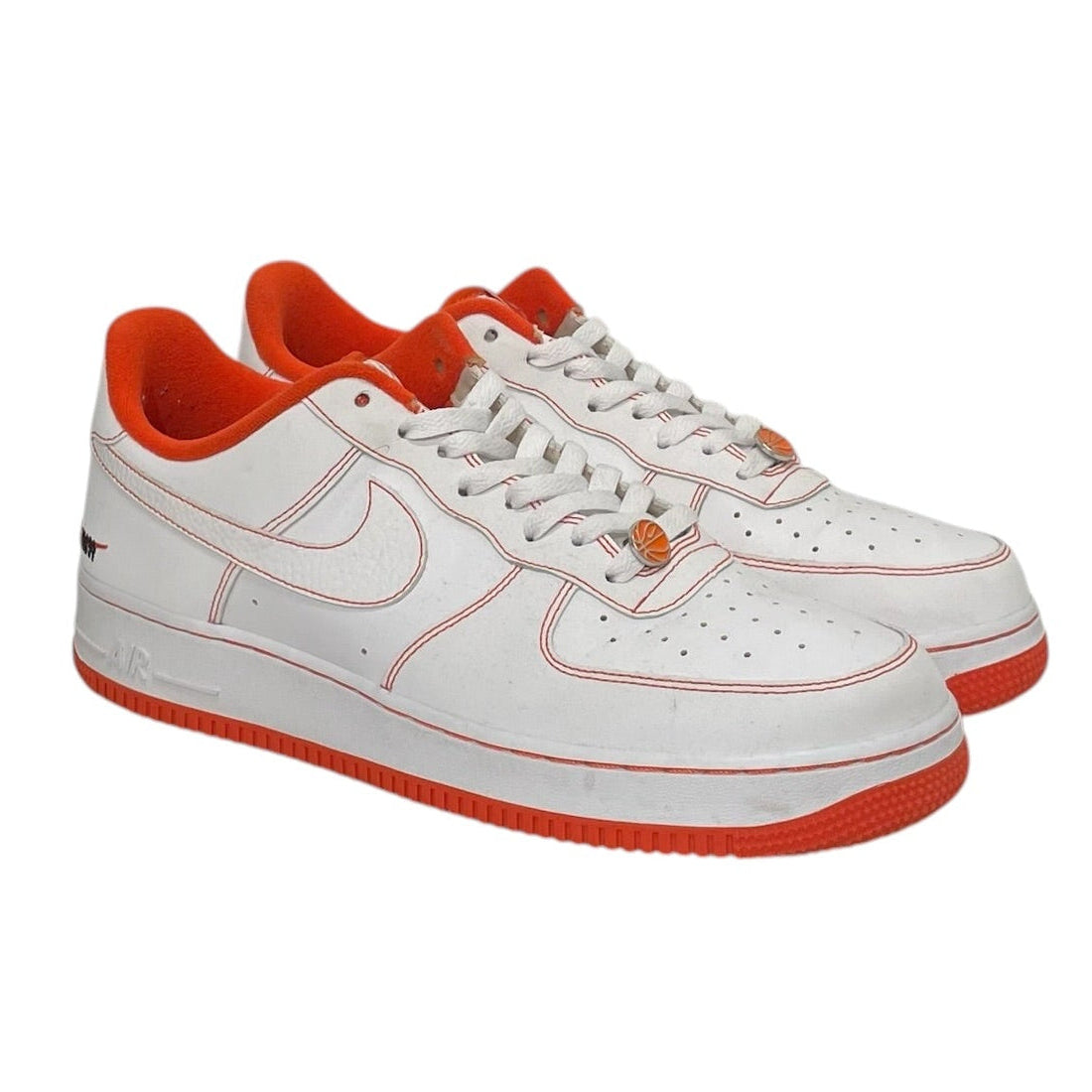 NIKE/Low-Sneakers/US 11.5/Leather/WHT/AF 1 LV8 EMB view 1