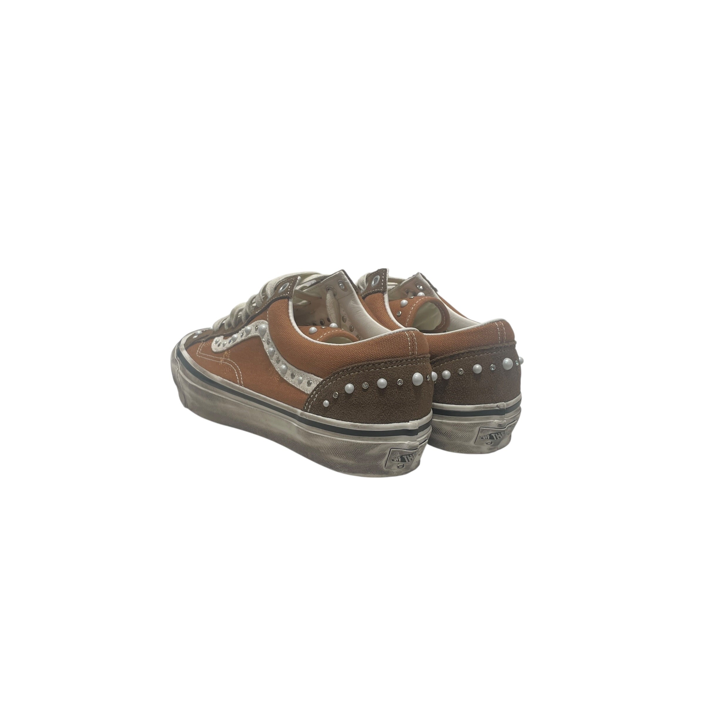 VANS/Low-Sneakers/US 9.5/Cotton/BRW/LX Old Skool 36 view 2