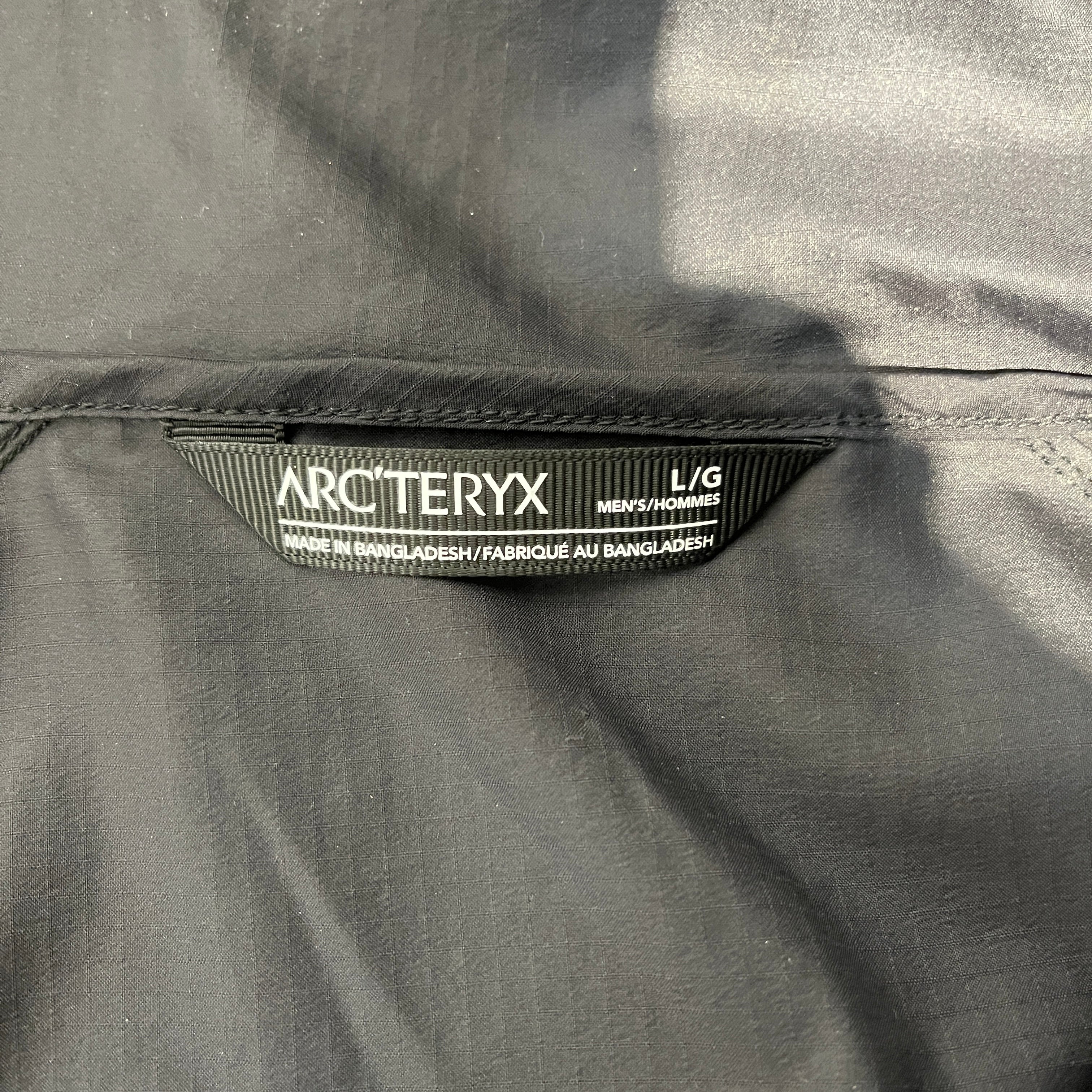 ARC'TERYX/Windbreaker/L/Nylon/BLK/Squamish Hoody view 3