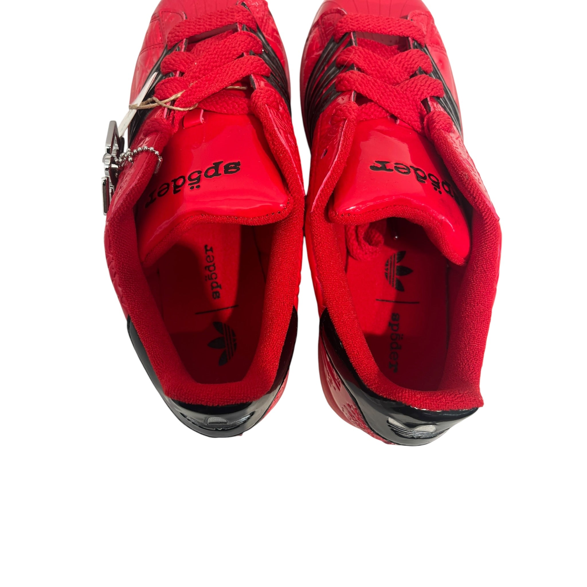 adidas/Sp5der/Low-Sneakers/US 10/Leather/RED/RED SUPERSTAR SP5DER view 4