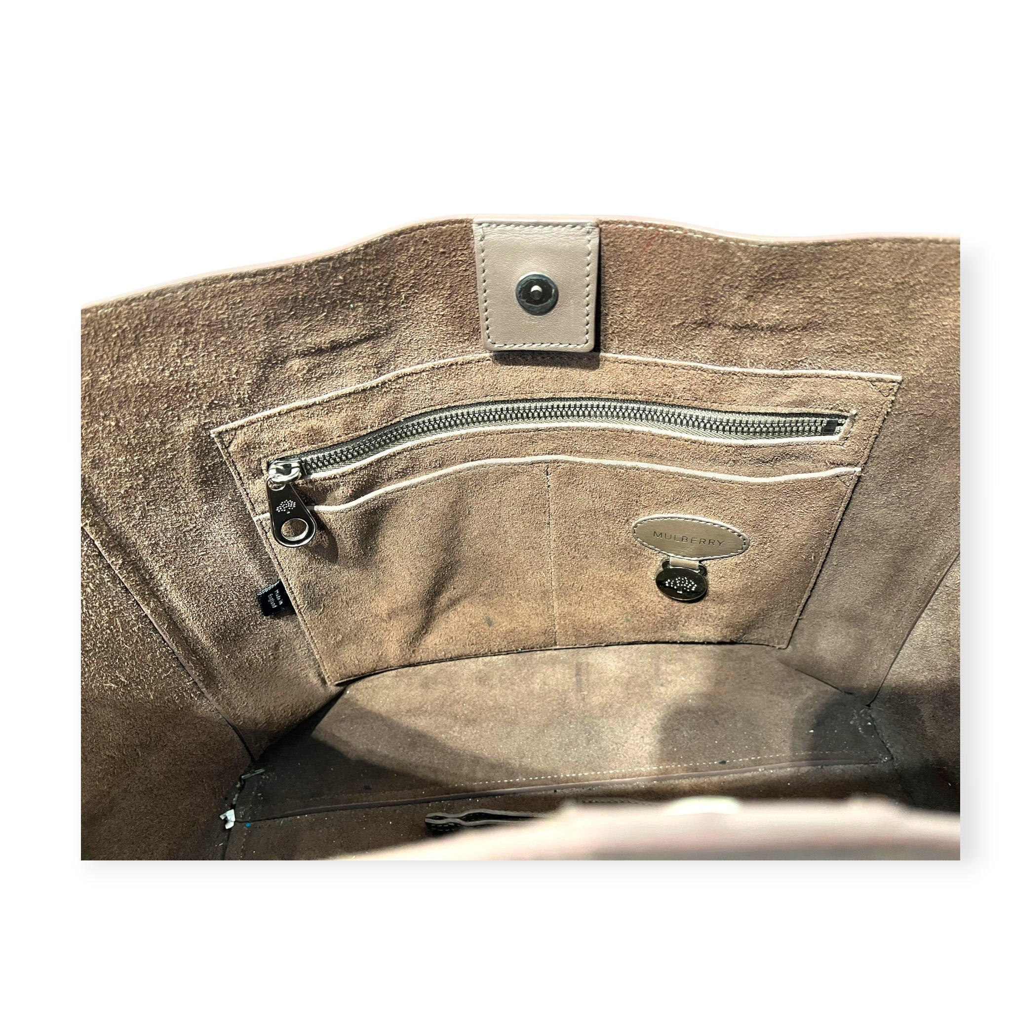 MULBERRY/Bag/Leather/BEG/TAUPE BROWN WILLOW TOTE BAG view 9