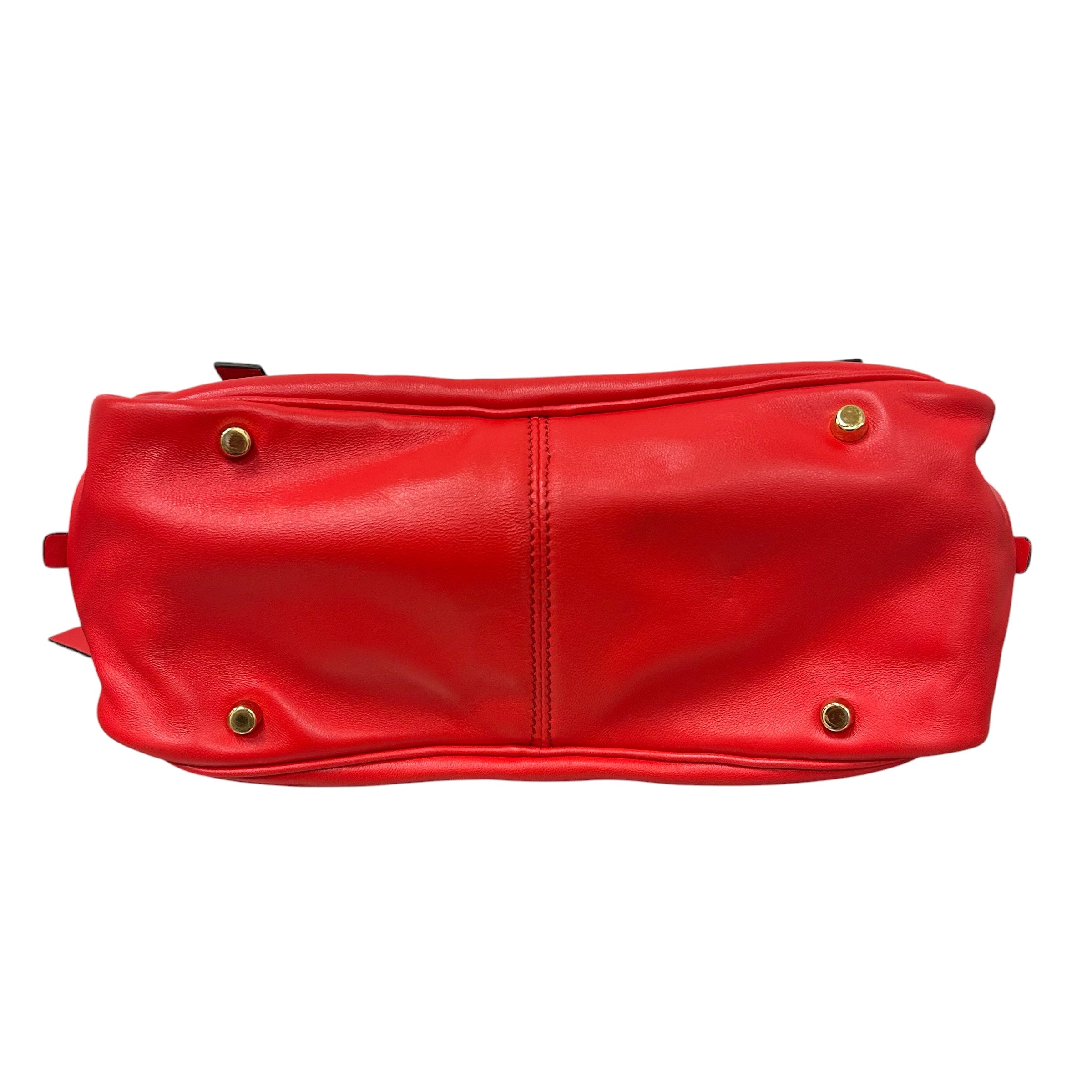 VERSACE/Bag/Lambskin/RED/TAG NAPPA BOWLING view 5