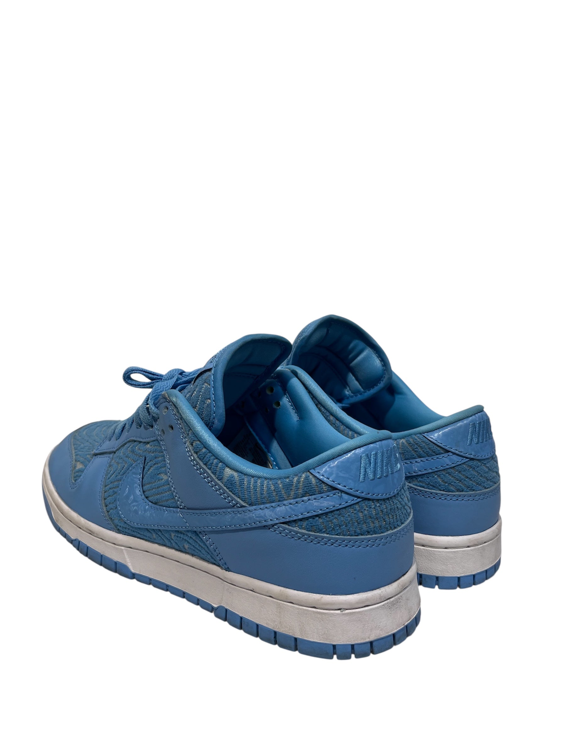 NIKE/Low-Sneakers/US 9/Graphic/Leather/BLU/dunk low topography U-blue view 2