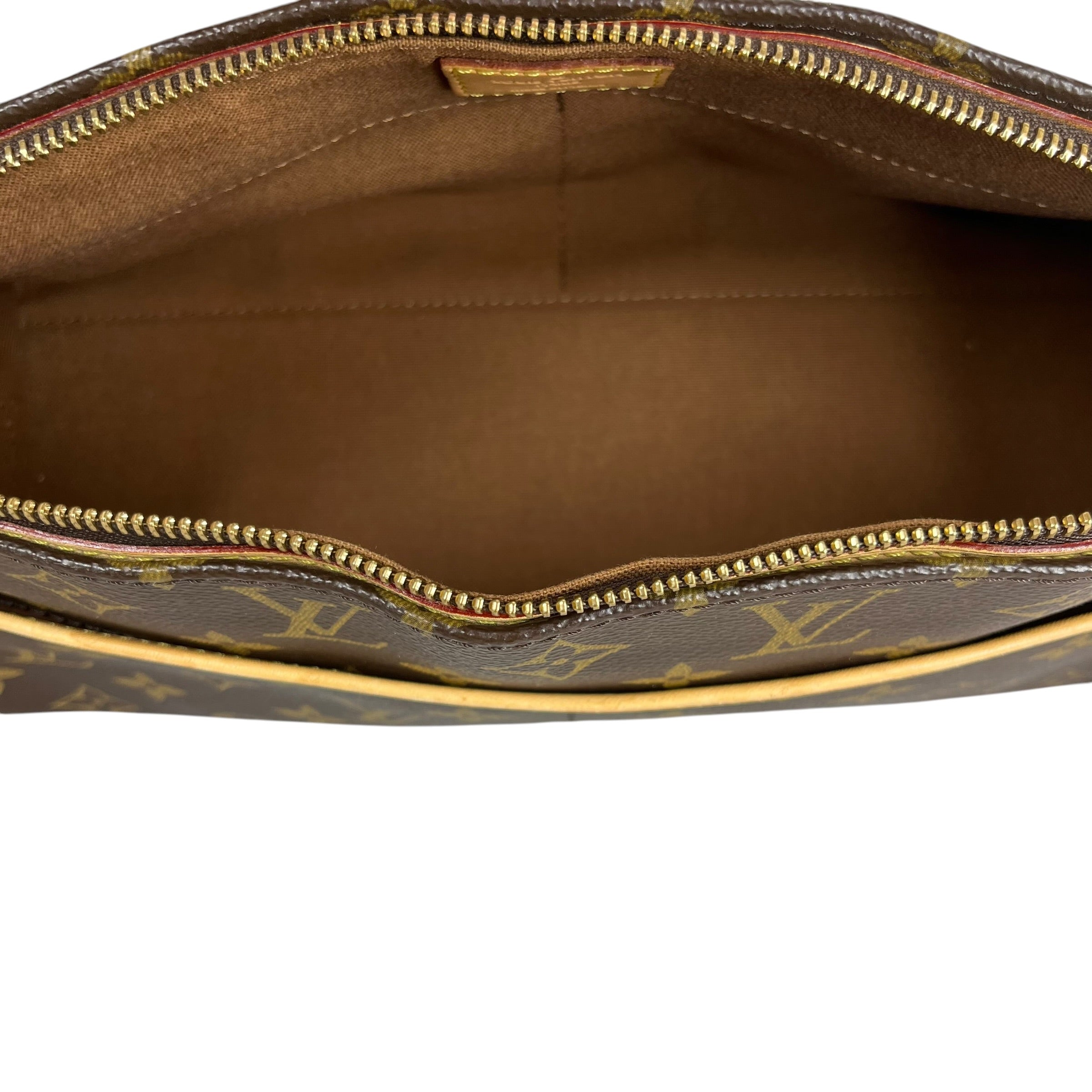 LOUIS VUITTON/Cross Body Bag/Monogram/Leather/BRW/popincourt long shoulder bag view 4