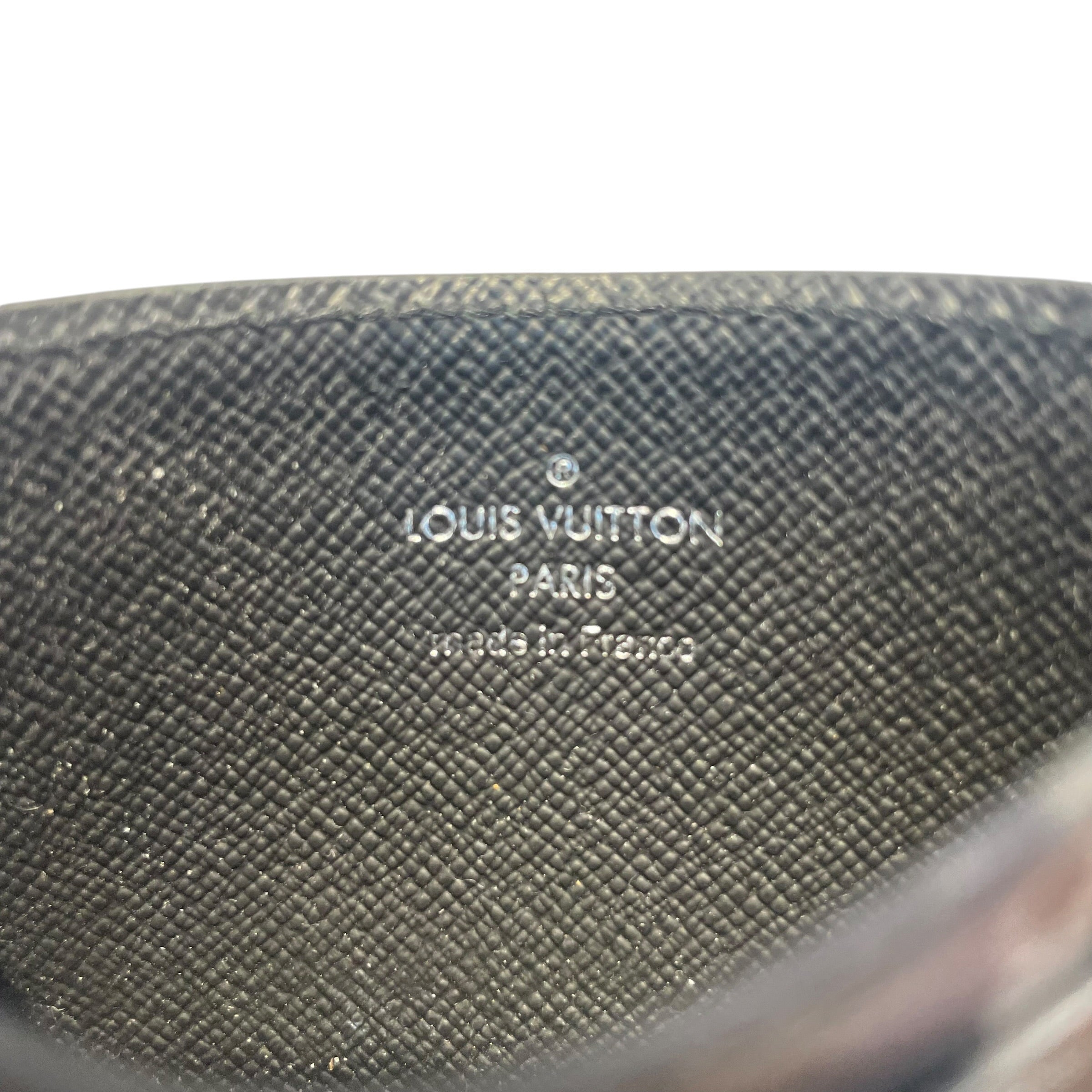 LOUIS VUITTON/Wallet/Monogram/BLK/M's/BLACK CARD HOLDER TS4177 view 3