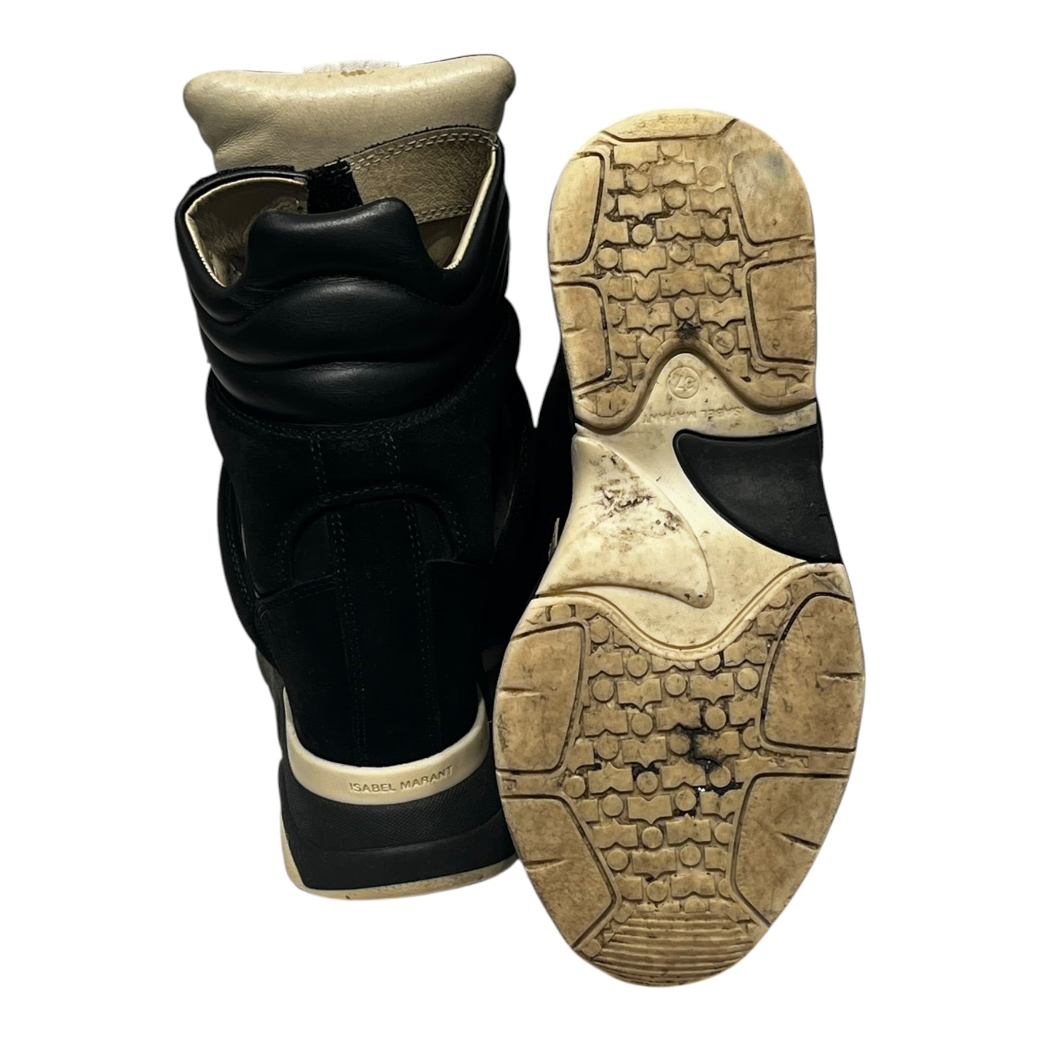 ISABEL MARANT/Hi-Sneakers/EU 37/Leather/BLK/Balskee view 4