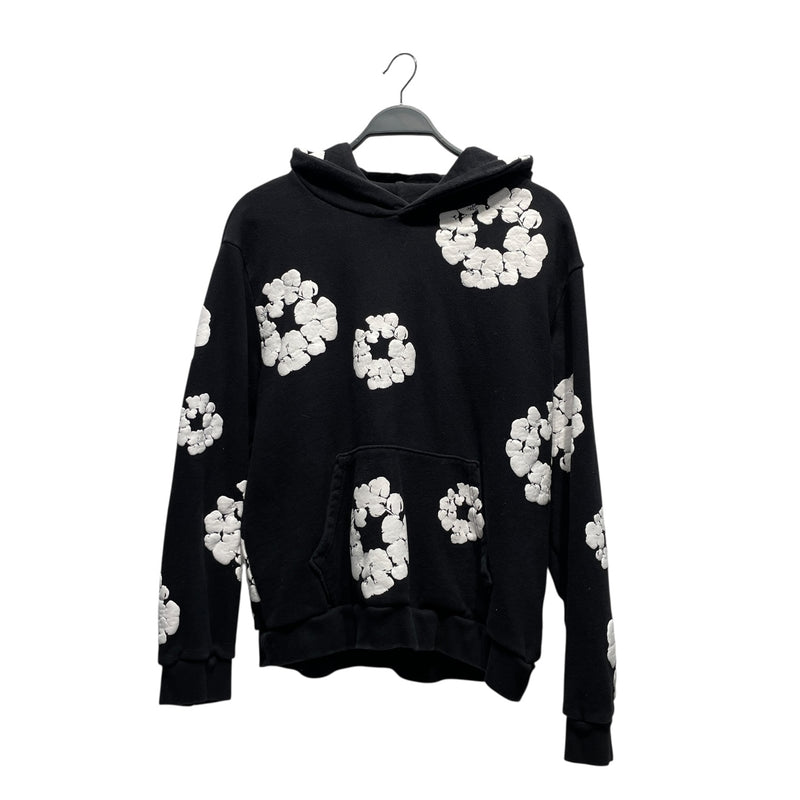 DENIM TEARS/Hoodie/L/Cotton/BLK/