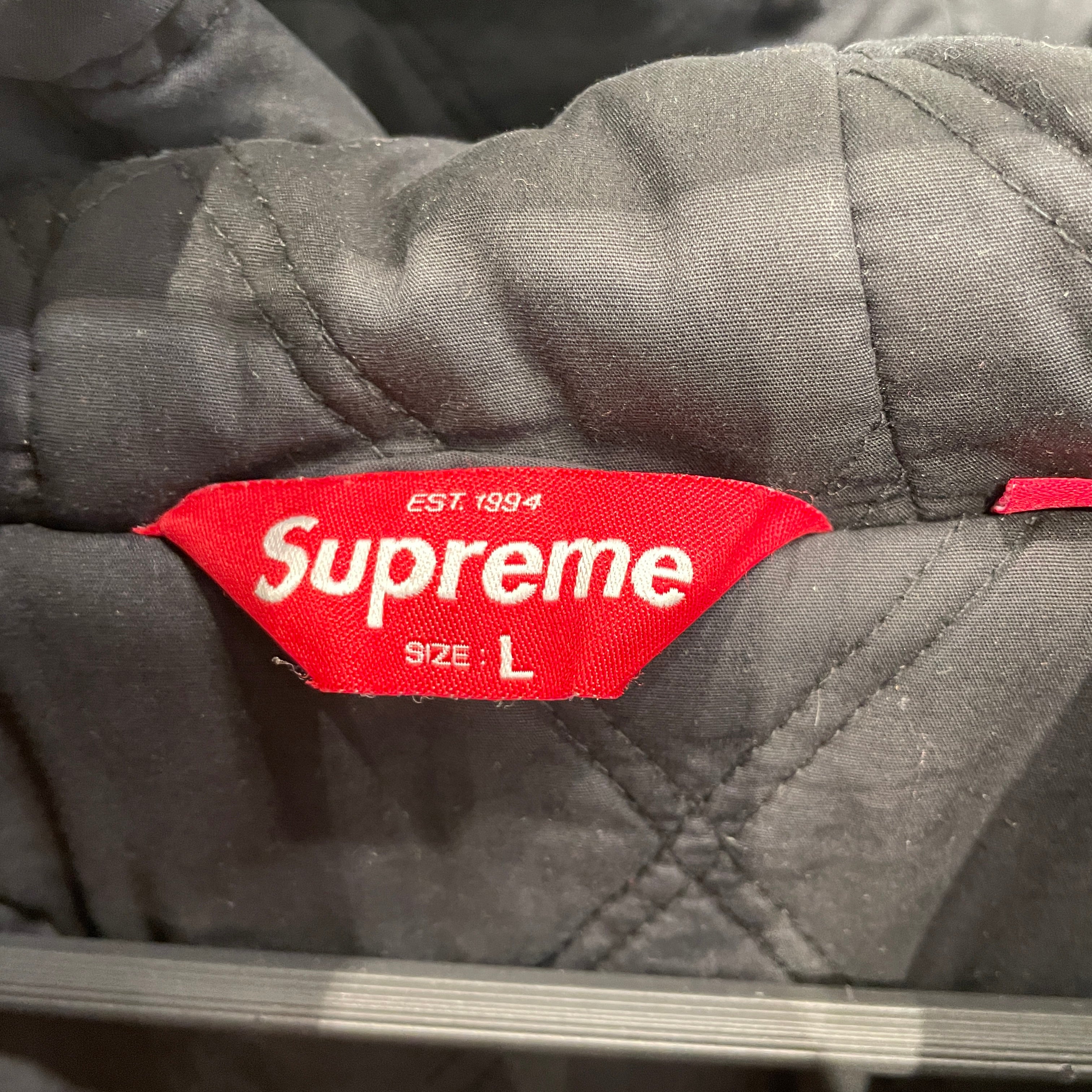 Supreme/Jacket/L/Cotton/BLK/FW23 STUDDED PAISLEY WORK JKT view 3