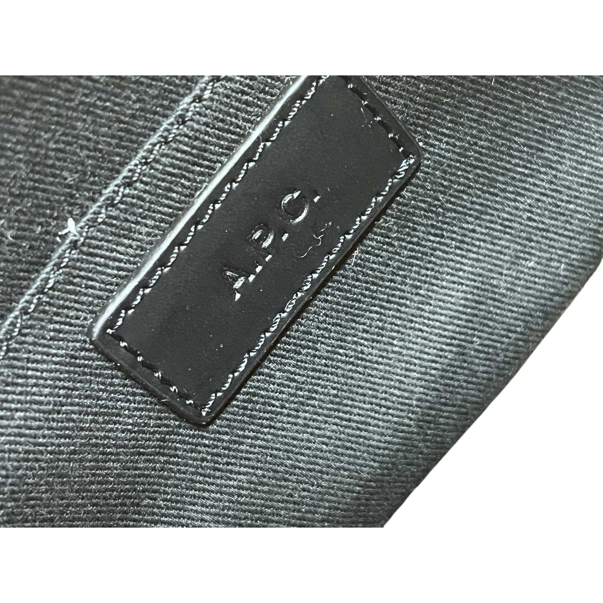 A.P.C./Cross Body Bag/BLK/Leather/PXAWV-F61048 view 3