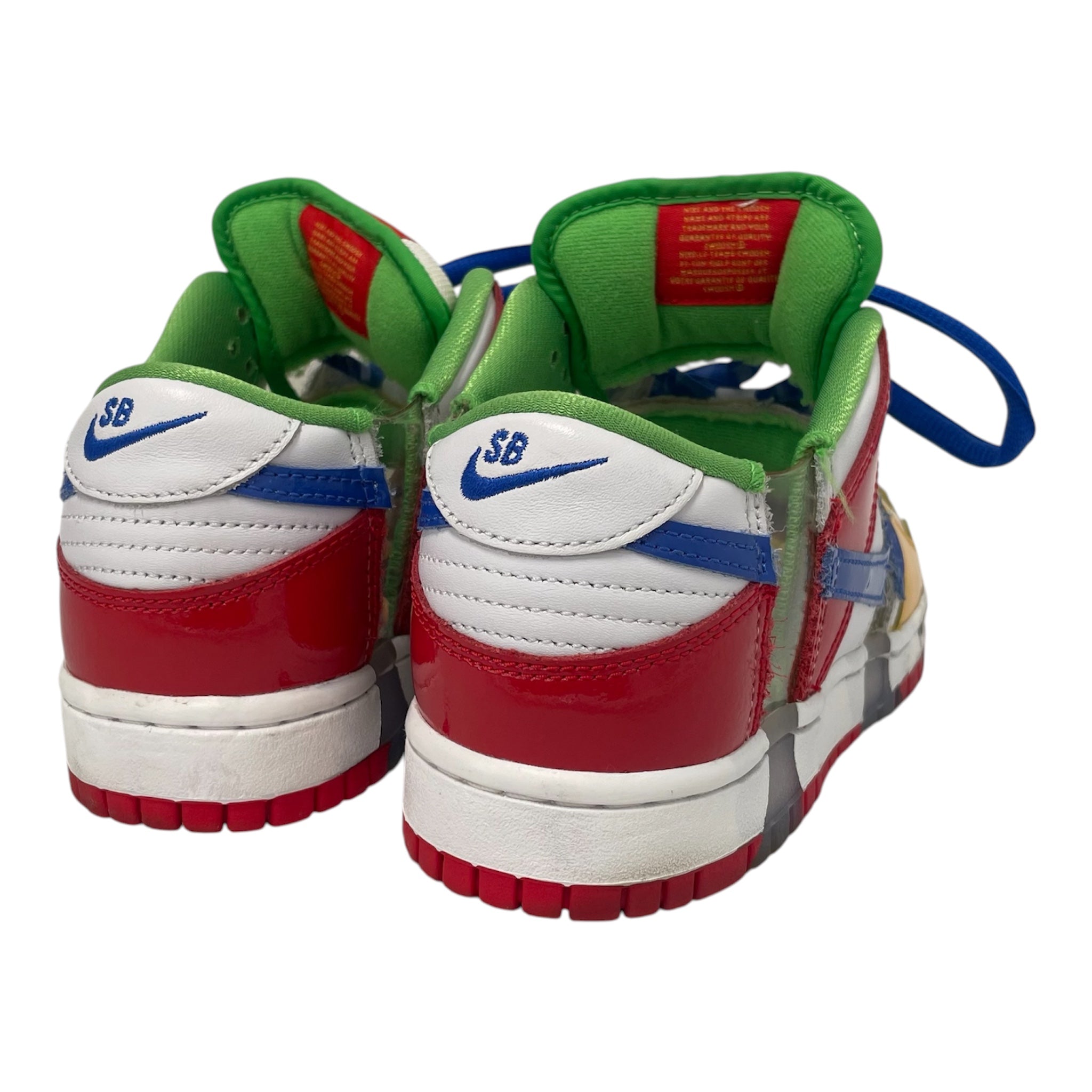 NIKE SB/Low-Sneakers/US 7/Stripe/WHT/SB DUNK LOW SANDY BODECKER view 2
