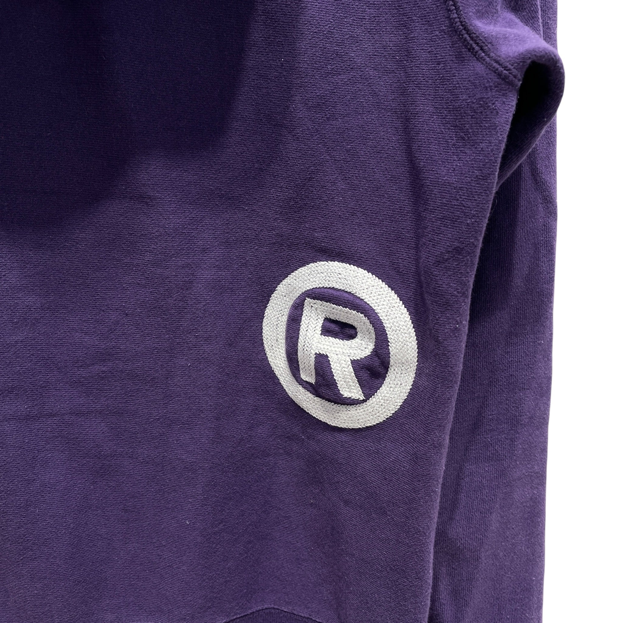 A BATHING APE/Zip Up Hoodie/S/Cotton/PPL/CLASSICS EMBROIDERED APE view 6