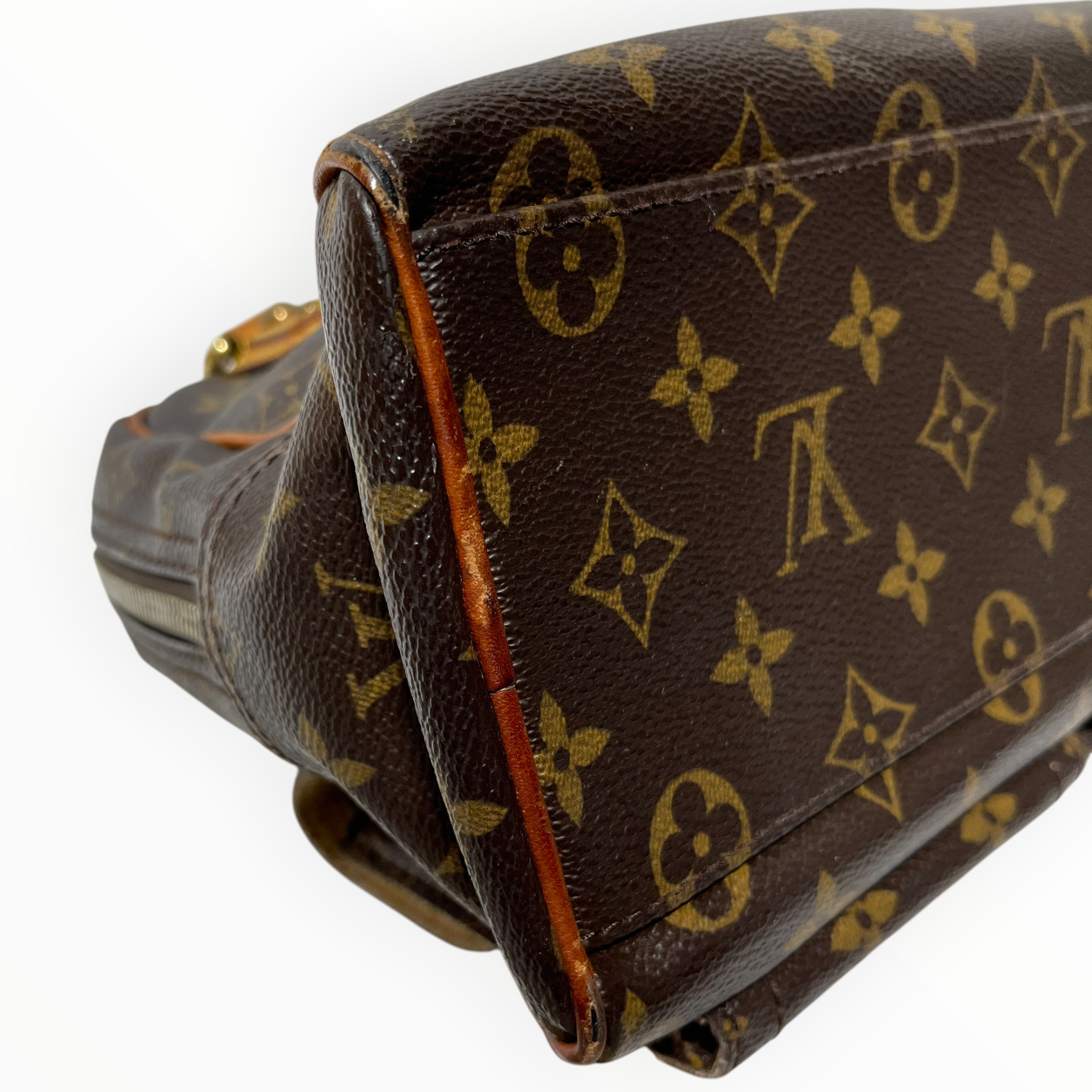 LOUIS VUITTON/Hand Bag/Leather/BRW/manhattan pm view 8