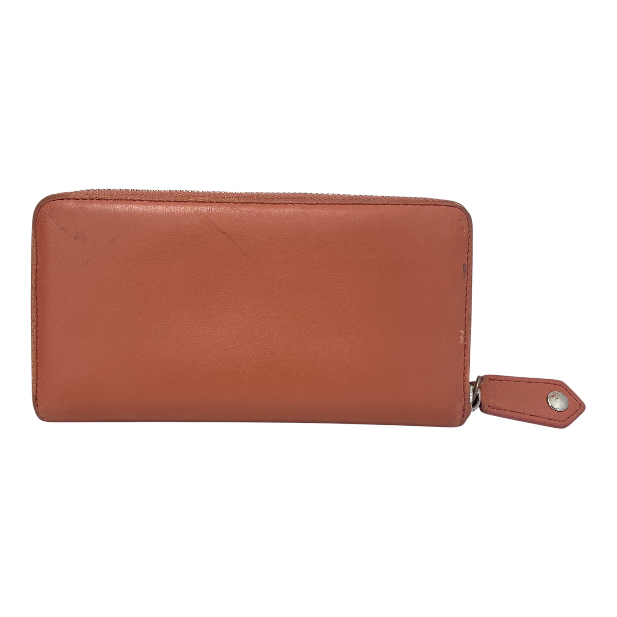 Vivienne Westwood/Long Wallet/Leather/PNK/L's/BLUE RING ON EMBLEM view 2