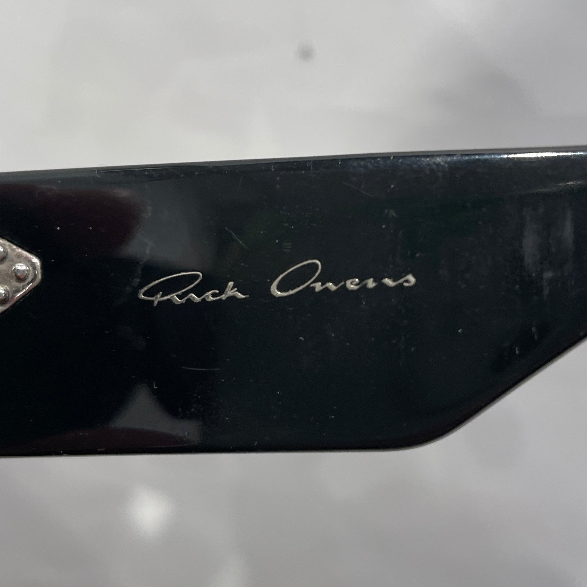 Rick Owens/Sunglasses/Plastic/BLK/GETH 138-145 view 3