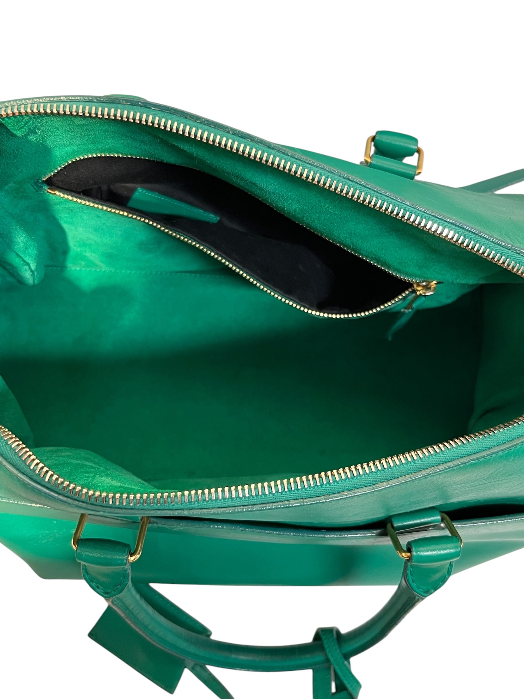 SAINT LAURENT/Cross Body Bag/Leather/GRN/ view 5