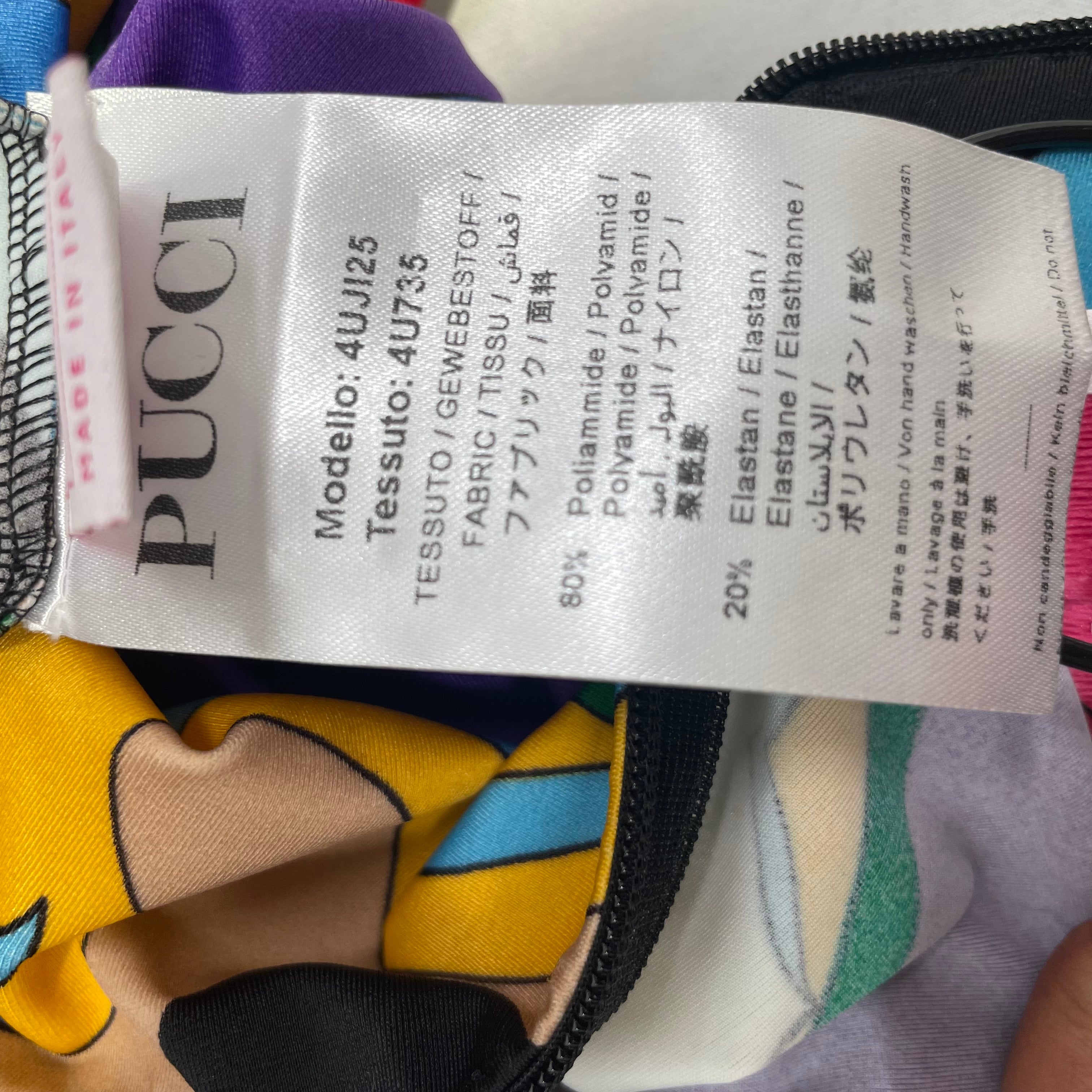 EMILIO PUCCI/Suits/12/All Over Print/MLT/colorful 1 piece view 4