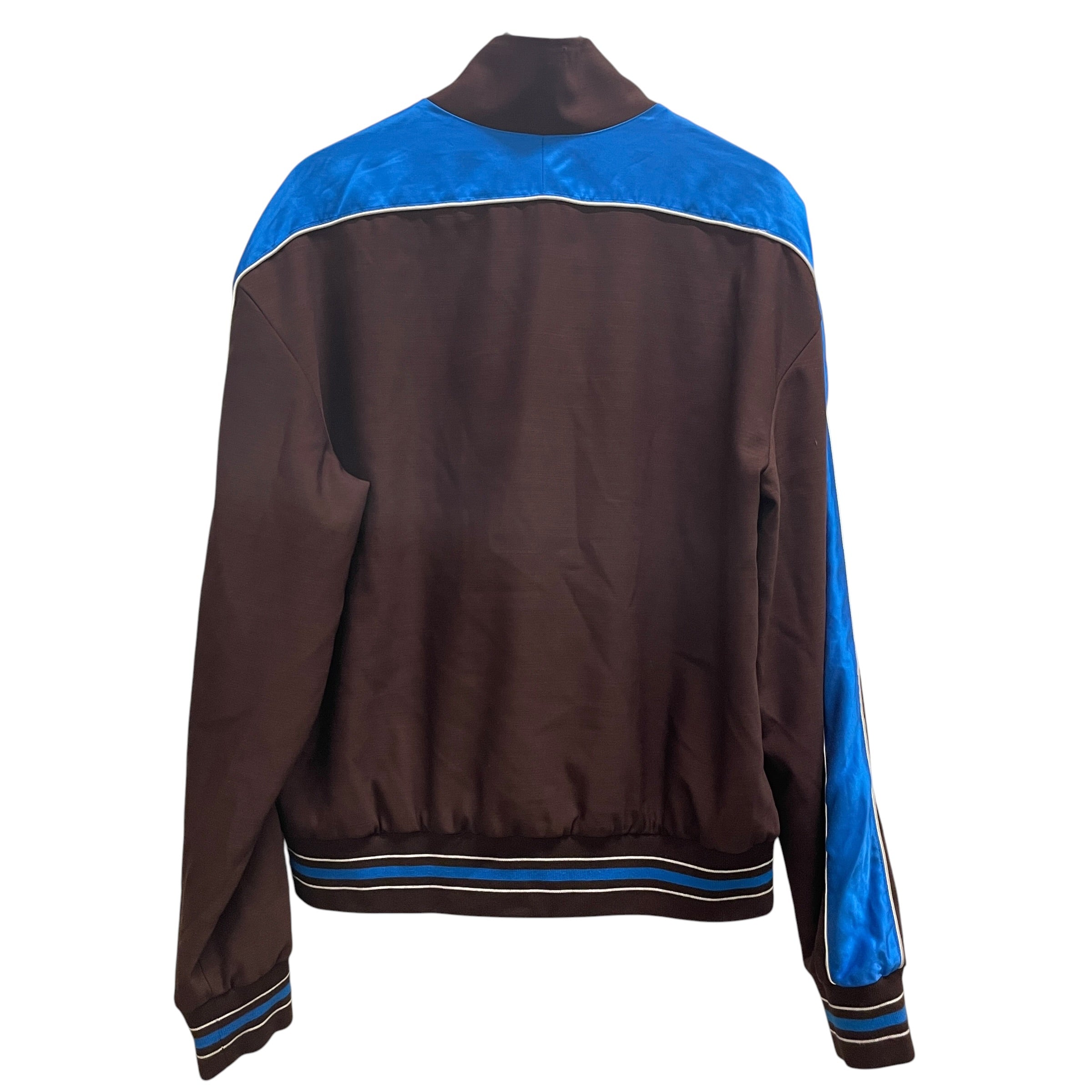 WALES BONNER/Jacket/54/Silk/BRW/COURAGE JCKT/ BLU ACCENTS view 2