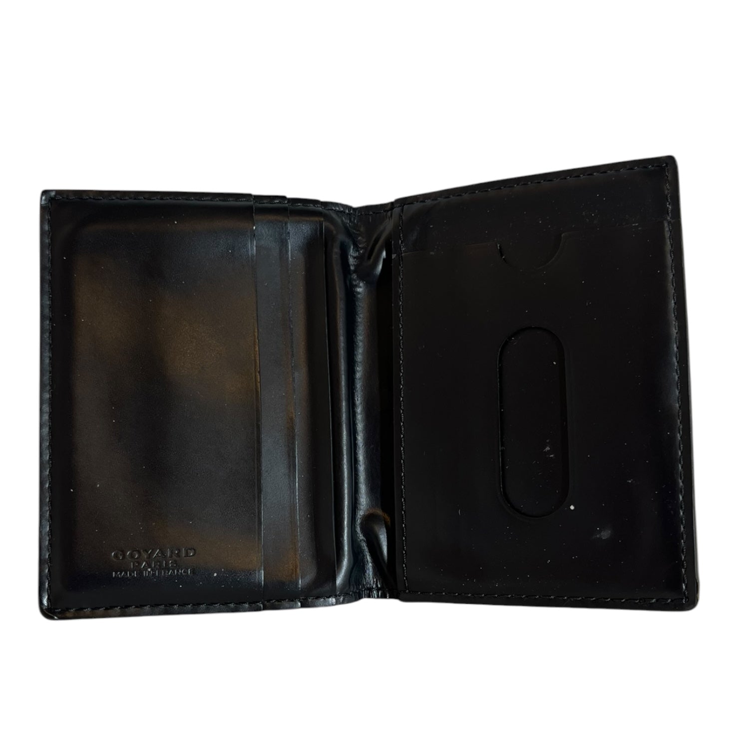 GOYARD/Bifold Wallet/All Over Print/Leather/BLK/M's/ view 7