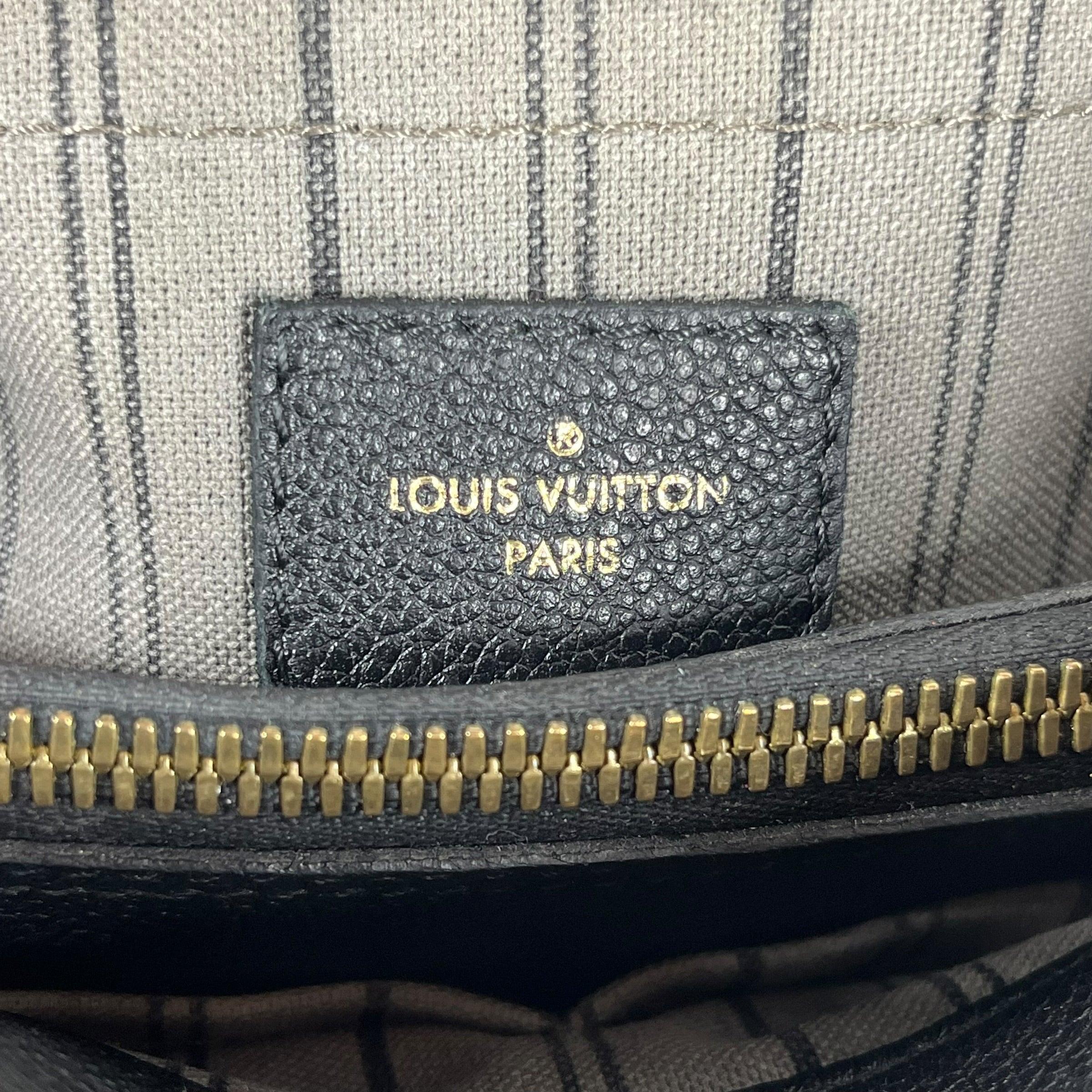 LOUIS VUITTON/Bag/Monogram/Leather/BLK/EMPREINTE MONTAIGNE view 6