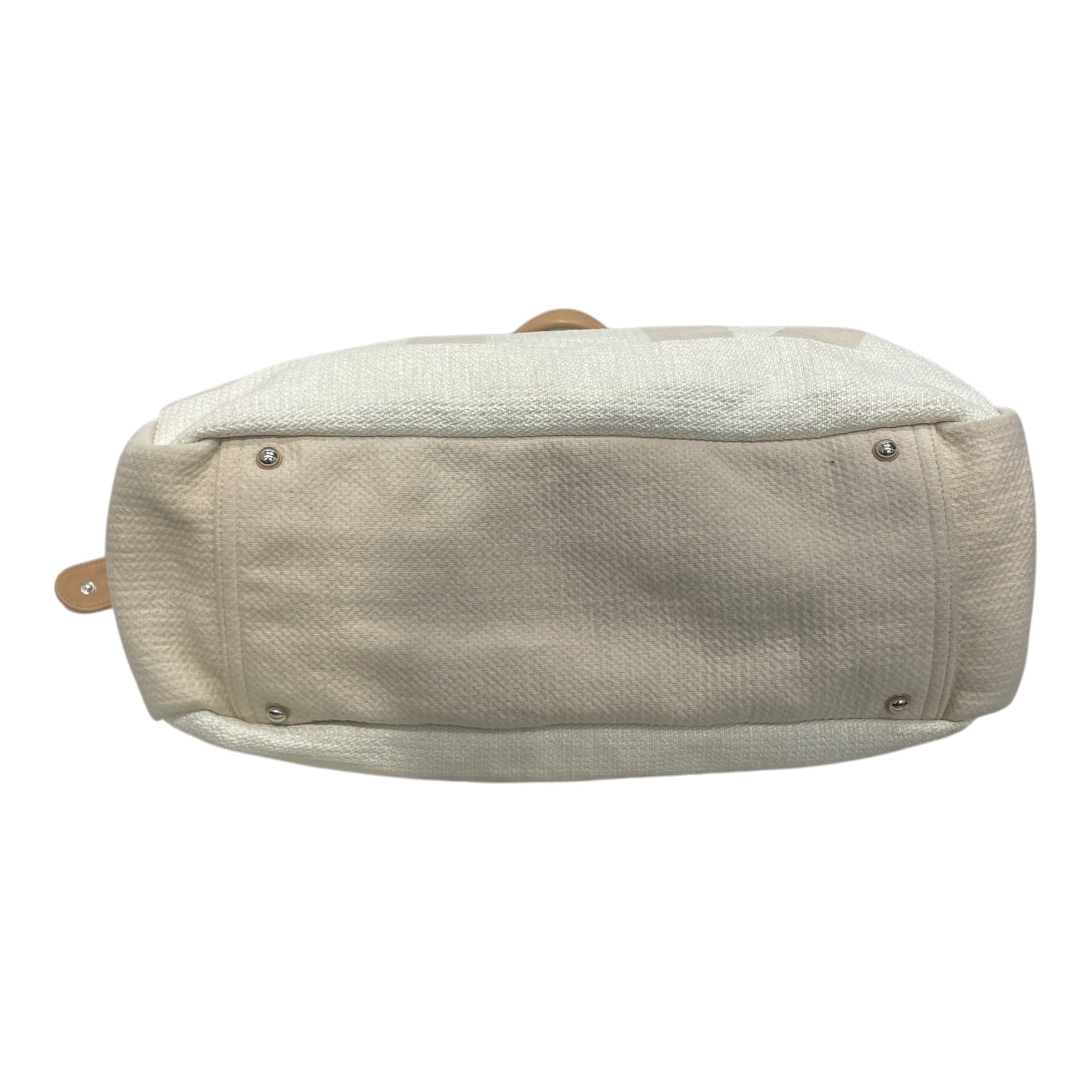 CHANEL/Bag/Tweed/CRM/CHANEL MAXI BOWLING BAG view 3