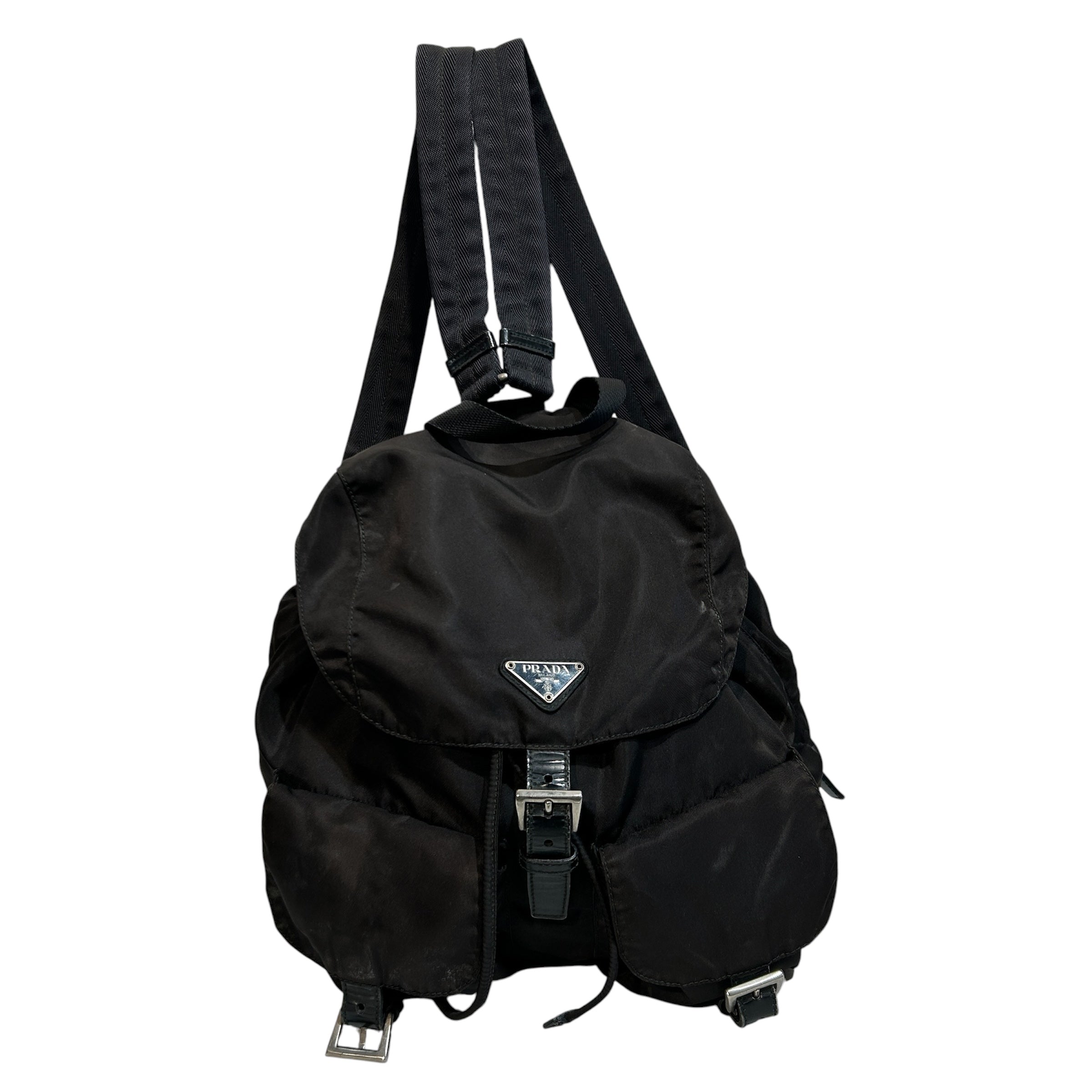 PRADA/Backpack/Nylon/BLK/Tessuto Nylon Backpack view 1