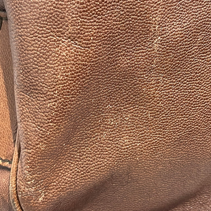 YVES SAINT LAURENT/Hand Bag/Leather/BRW/