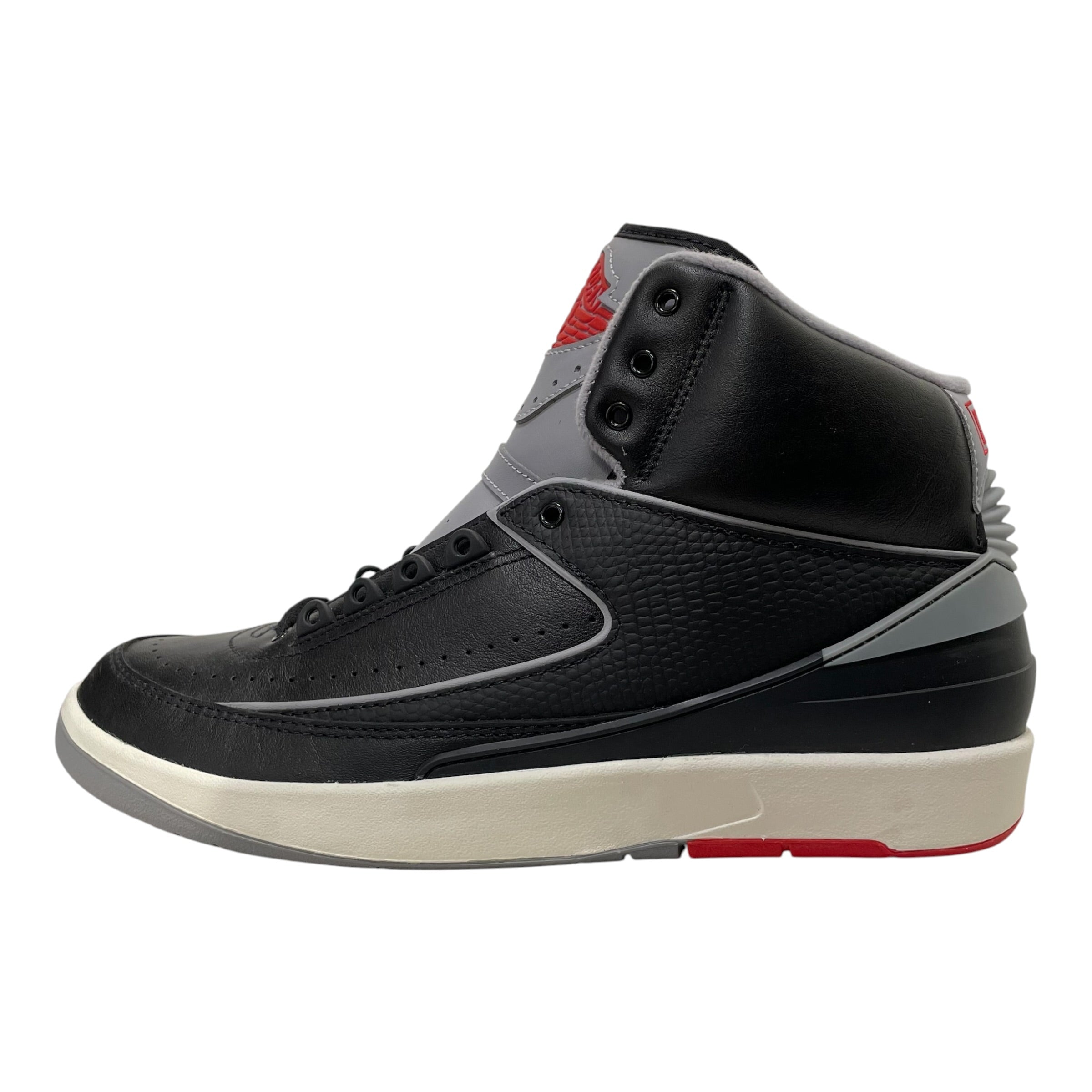 NIKE/Hi-Sneakers/US 11.5/BLK/retro 2 black cement view 5