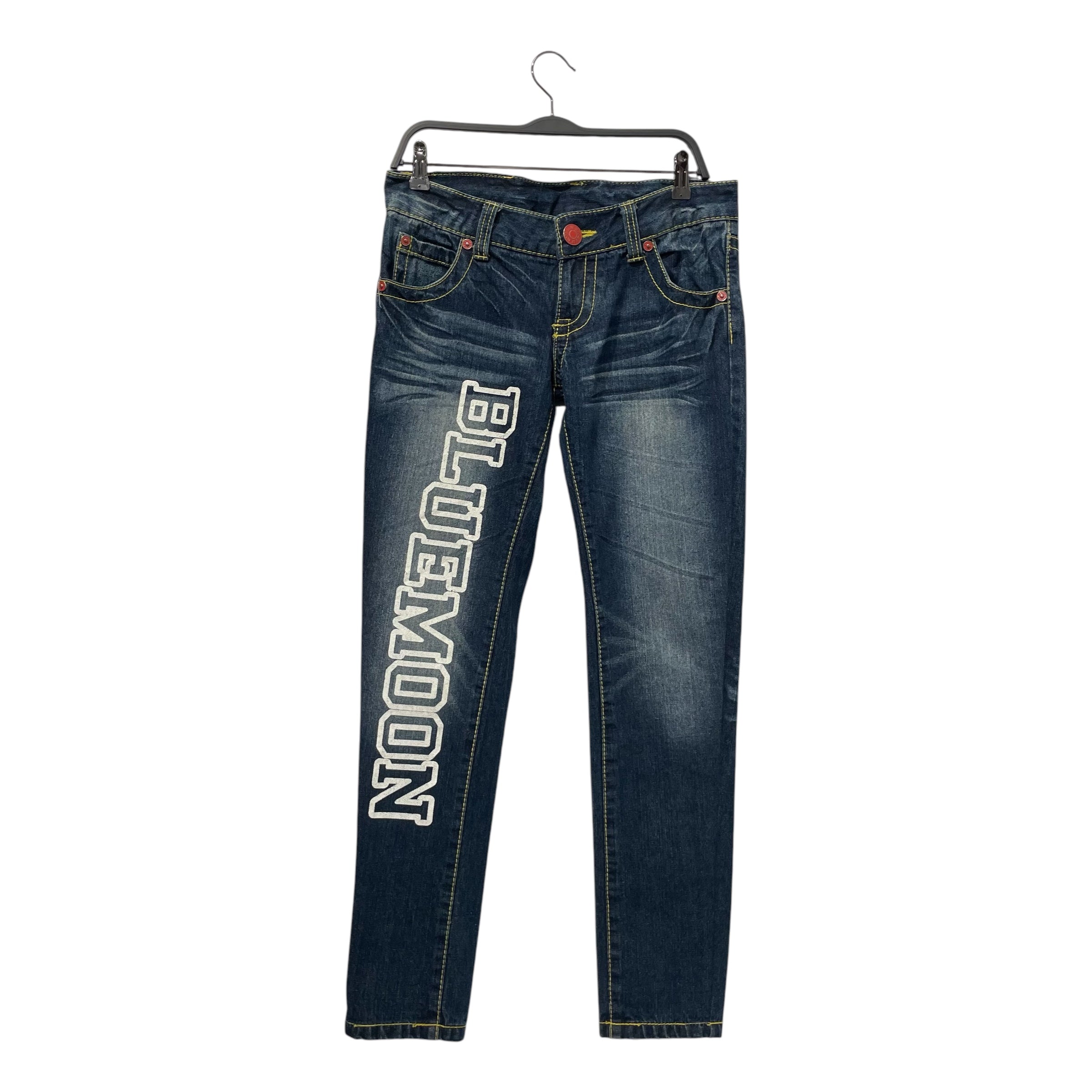 BLUE MOON BLUE/Skinny Pants/Denim/NVY/ view 1