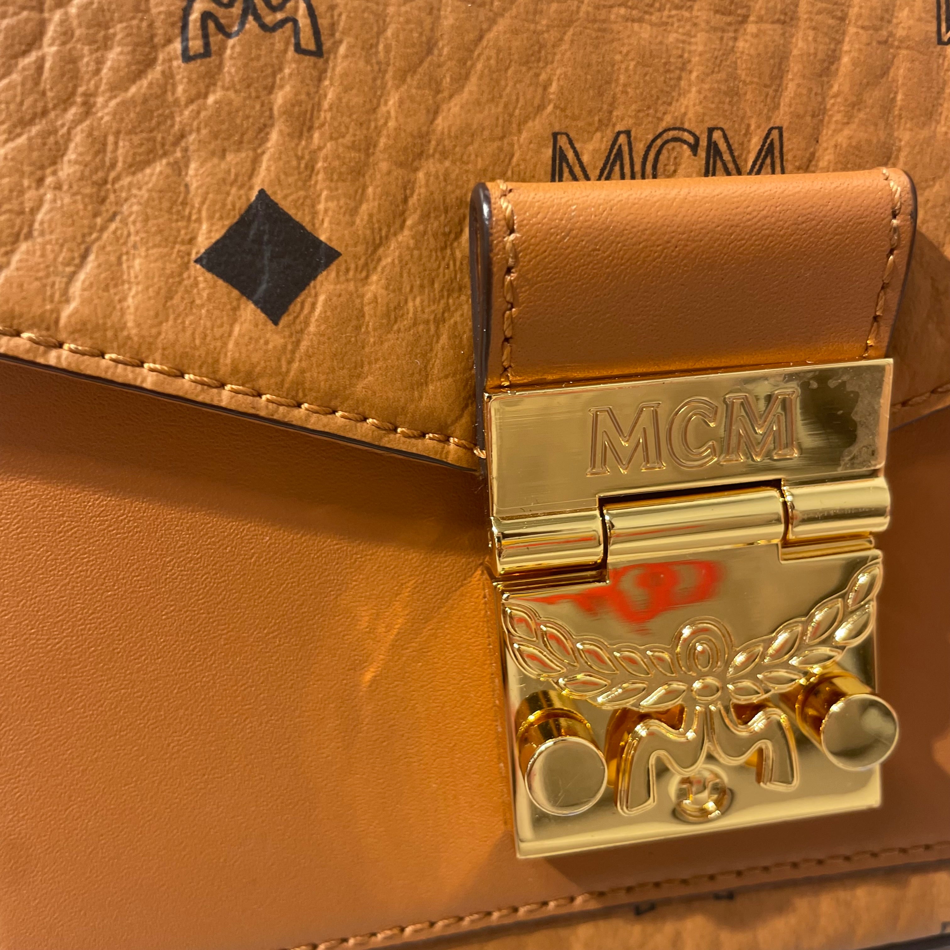MCM/Cross Body Bag/Monogram/CML/MMRBSME03CO001 view 7