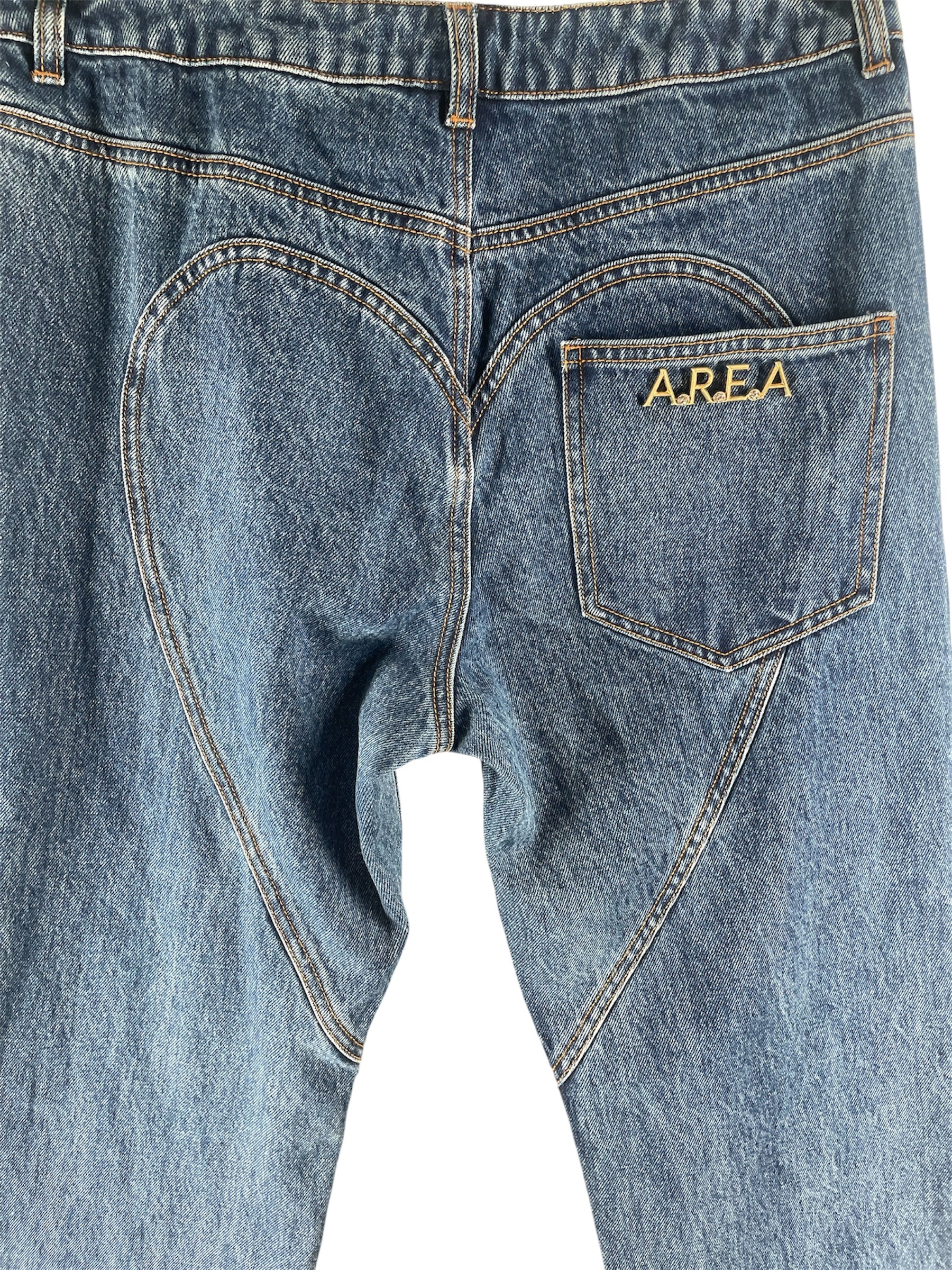 AREA/Straight Pants/29/Denim/BLU/ZIPPER SIDE DETAIL view 4