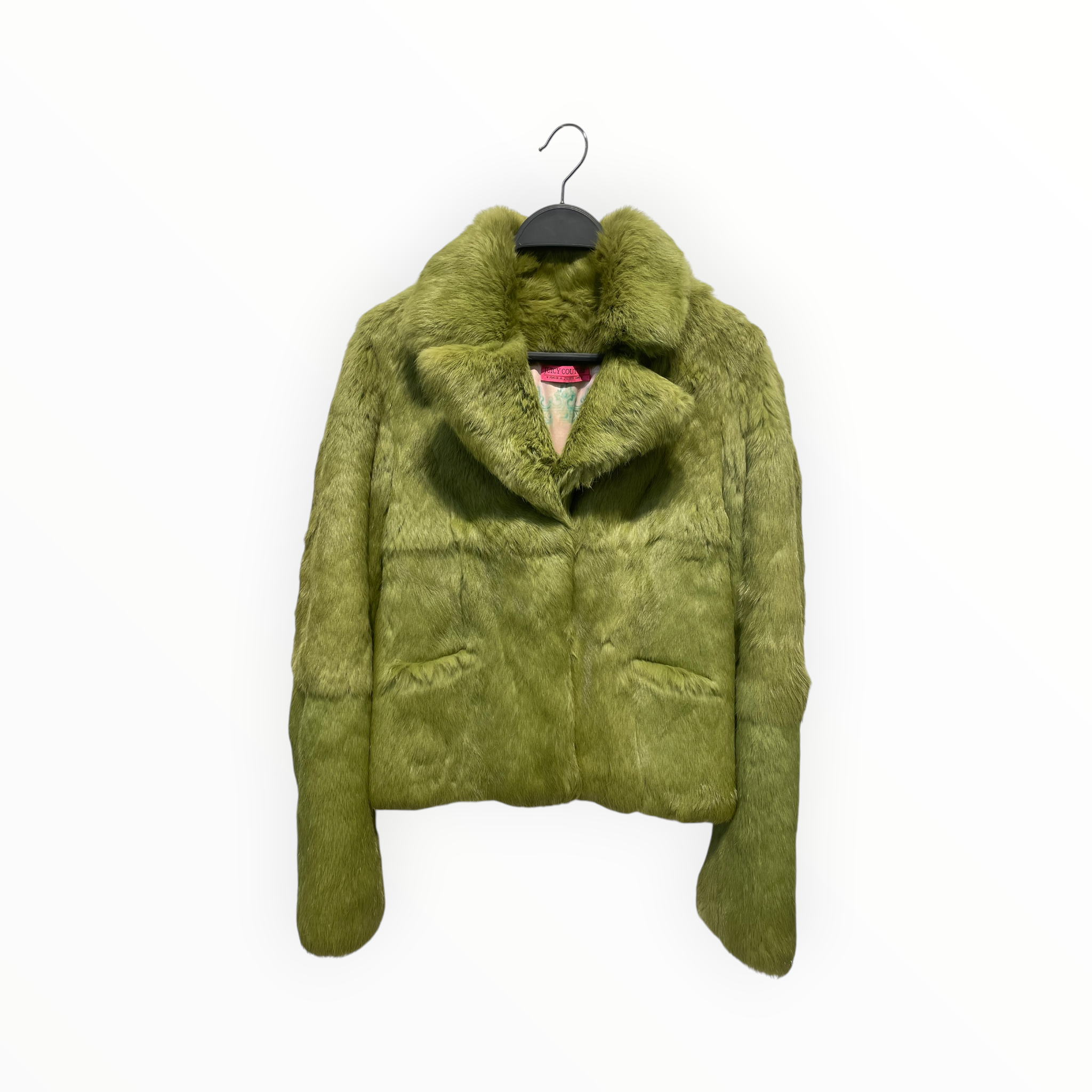 JUICY COUTURE/Coat/S/Fur/GRN/ view 1