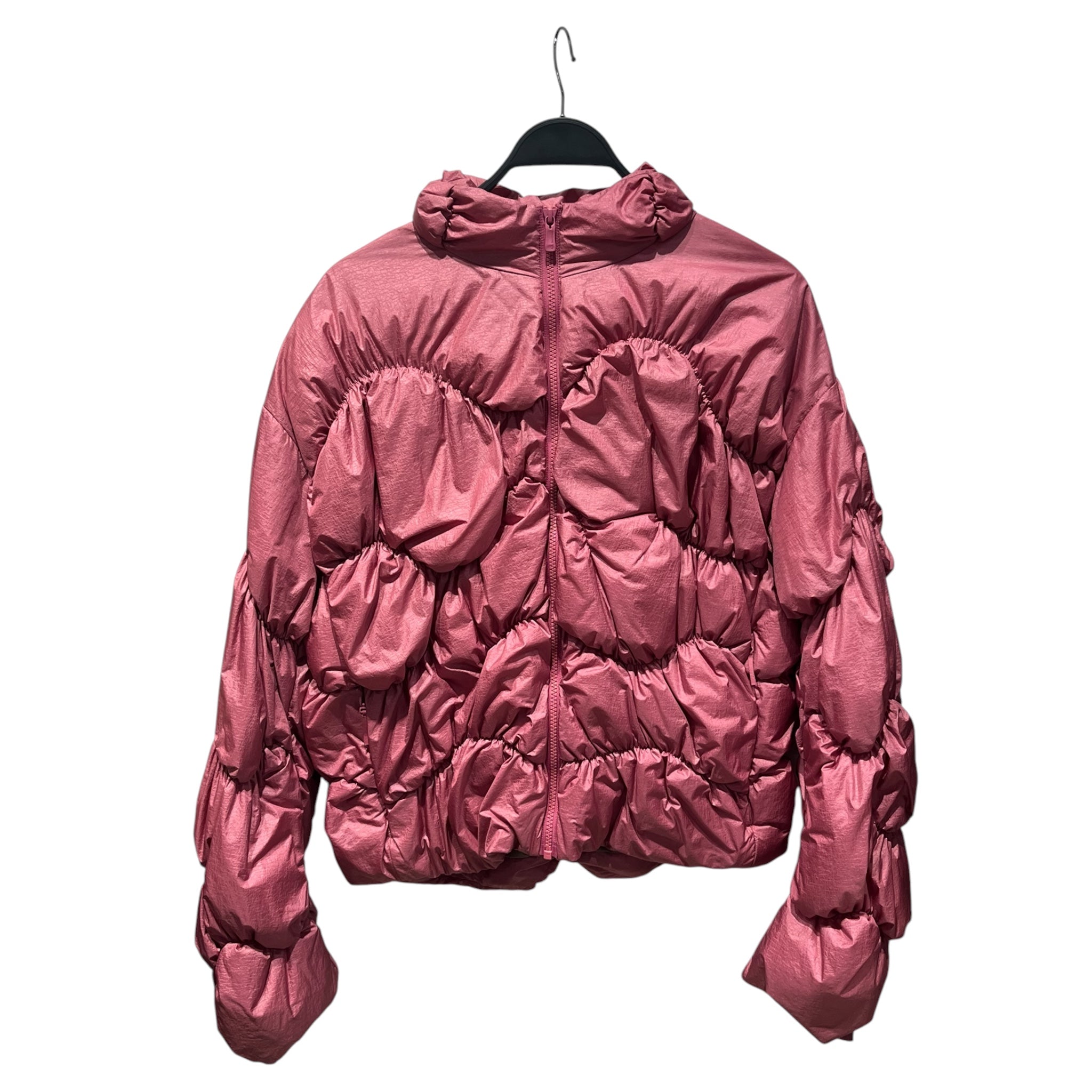 AA SPECTRUM/Puffer Jkt/L/Nylon/PNK/AA SPECTRUM CROPPED PINK view 1
