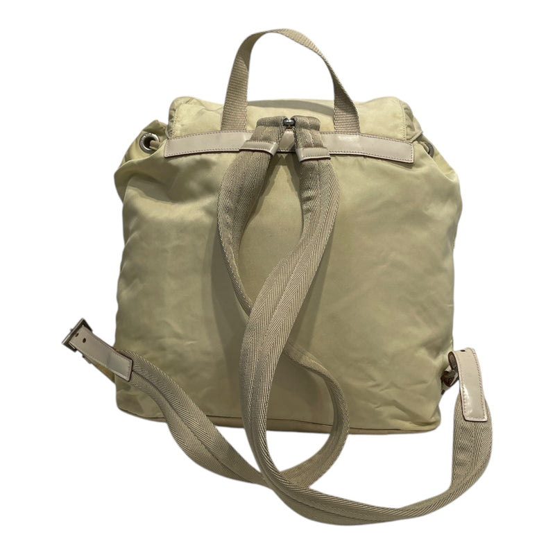 PRADA/Backpack/OS/Nylon/CRM/TESSUTO CARGO BAG