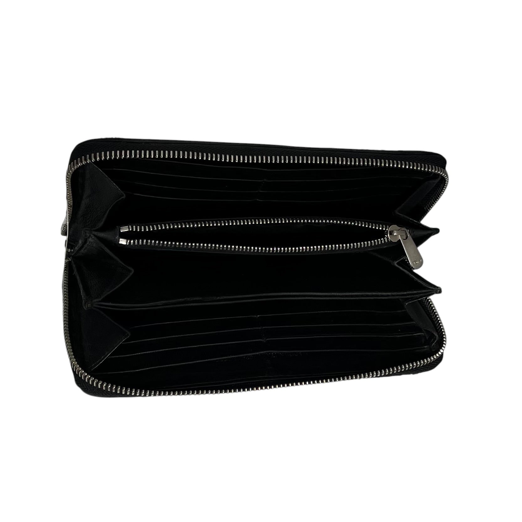 Christian Dior/Long Wallet/Leather/BLK/LADY DIOR VOYAGEUR 02-LU-0039 view 4