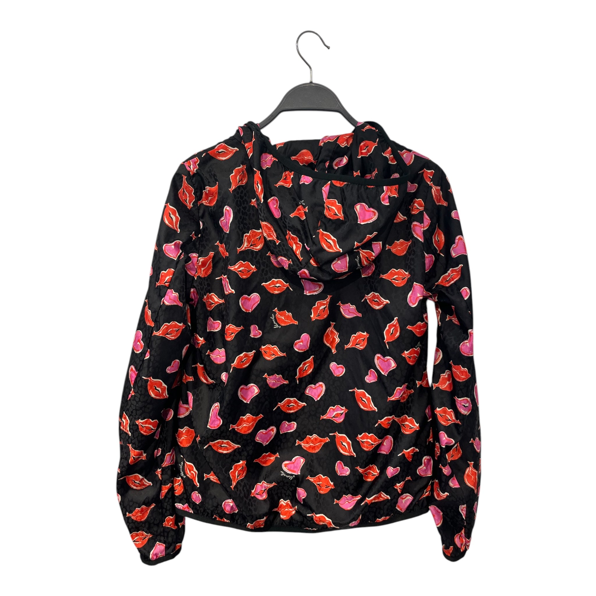 MONCLER/Windbreaker/0/Nylon/BLK/All Over Print/16017594OHT hearts & kisses view 2