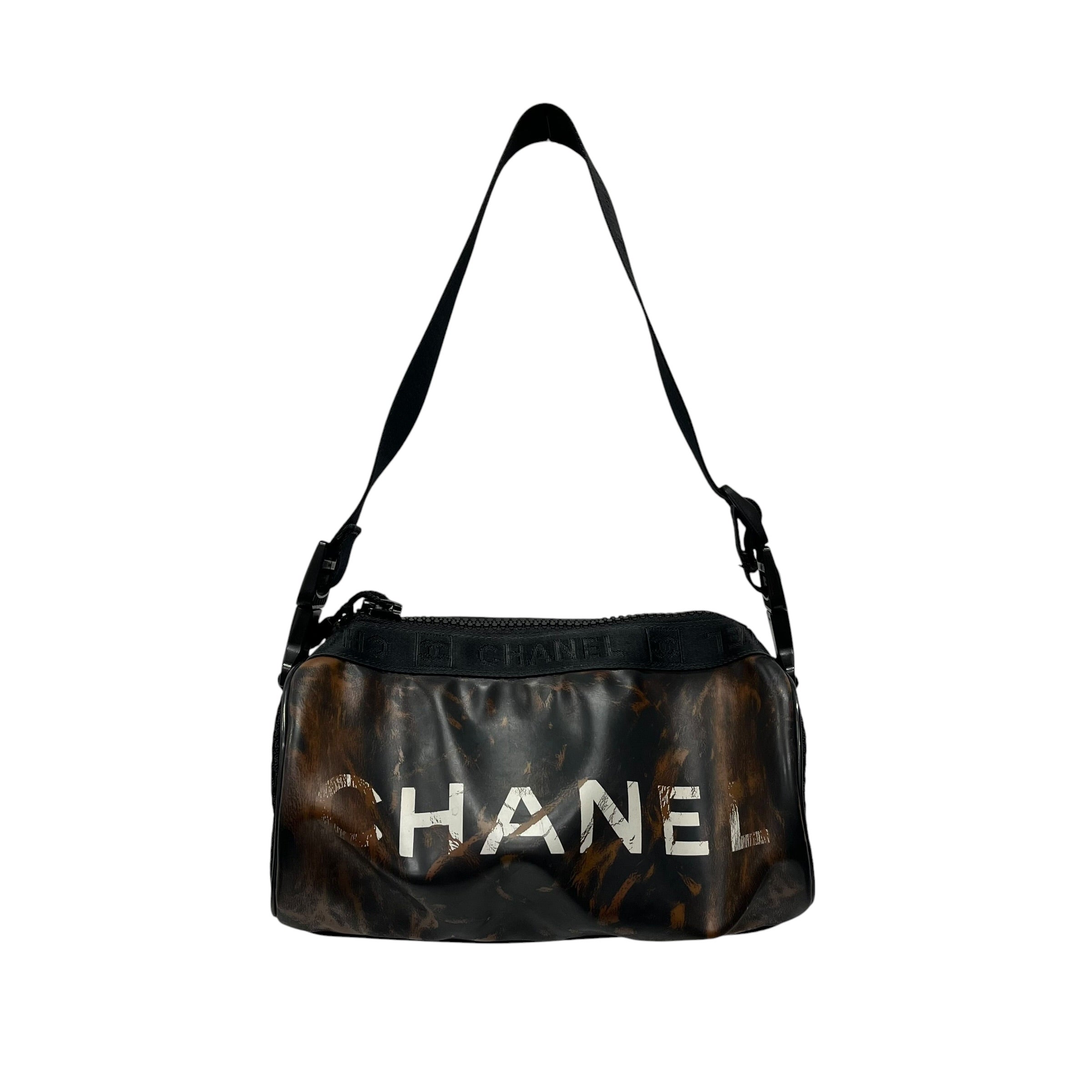 CHANEL/Bag/All Over Print/Cotton/BRW/Sport Ligne Mini Duffle view 1