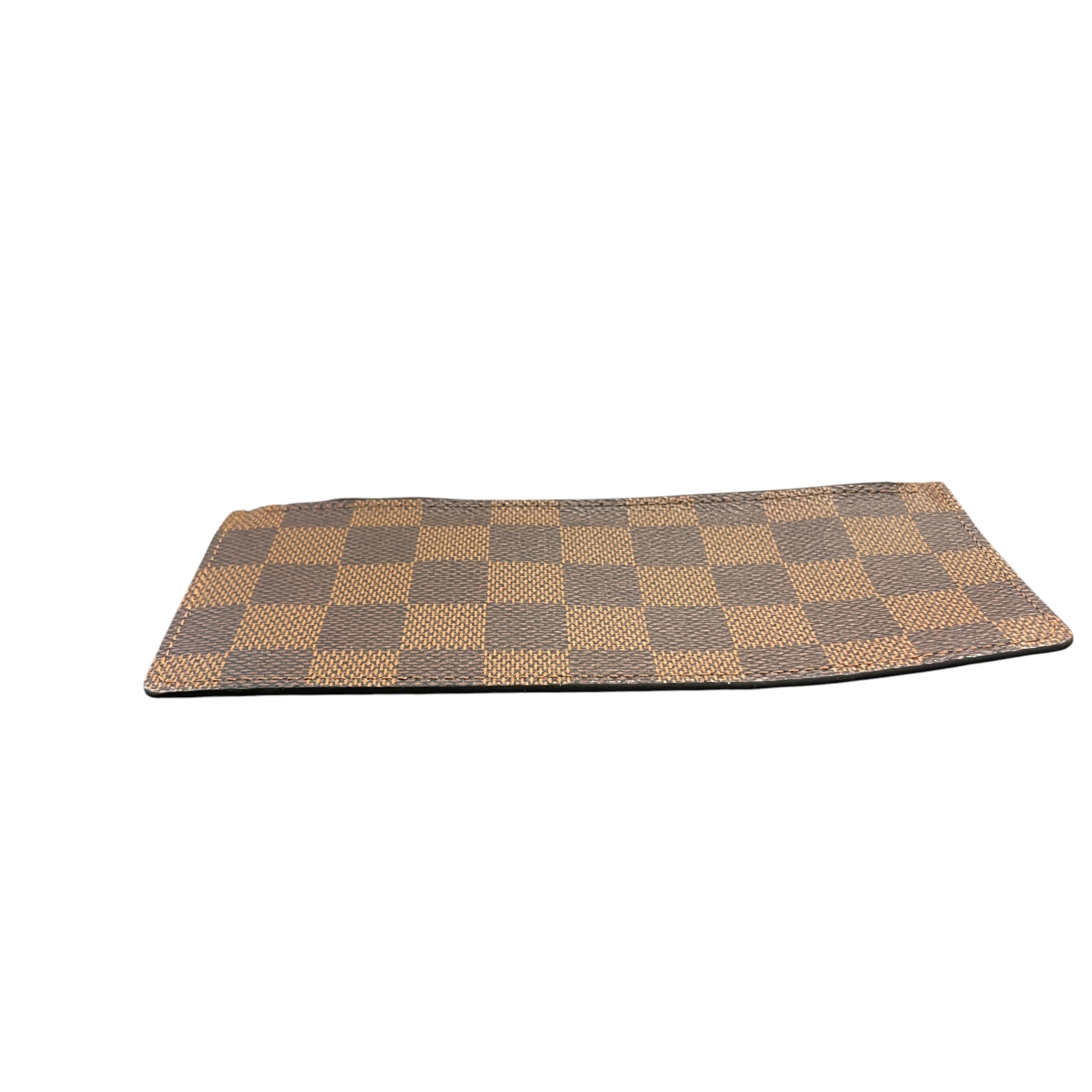 LOUIS VUITTON/Wallet/Monogram/Leather/BRW/L's/damier ebene view 3