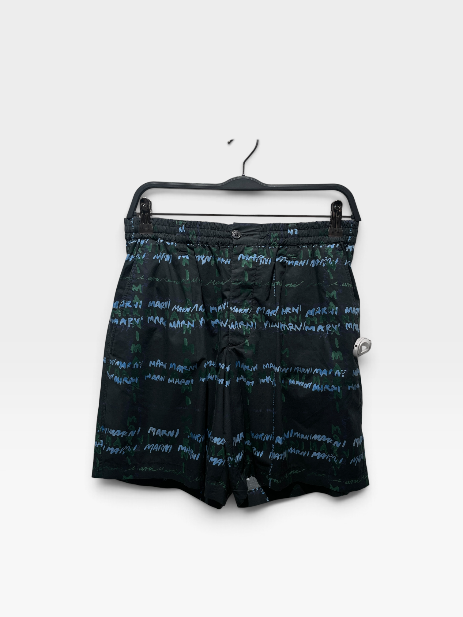 MARNI/Shorts/46/Cotton/NVY/All Over Print/ view 2