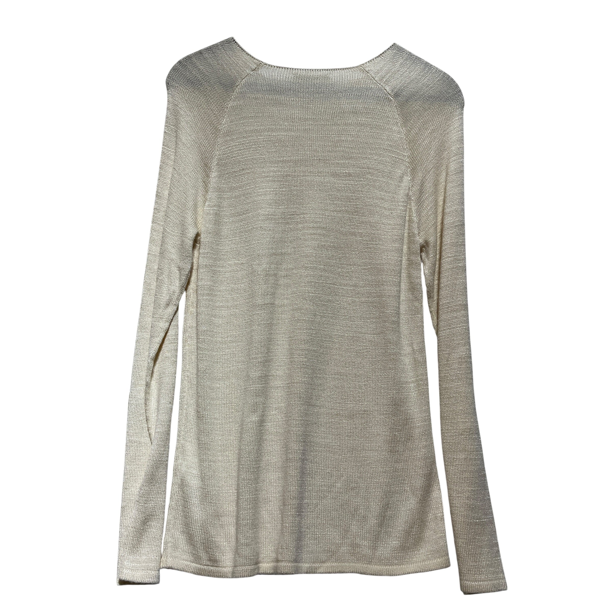 THE ROW/LS T-Shirt/L/Silk/CRM/JIPIN SHIRT view 3