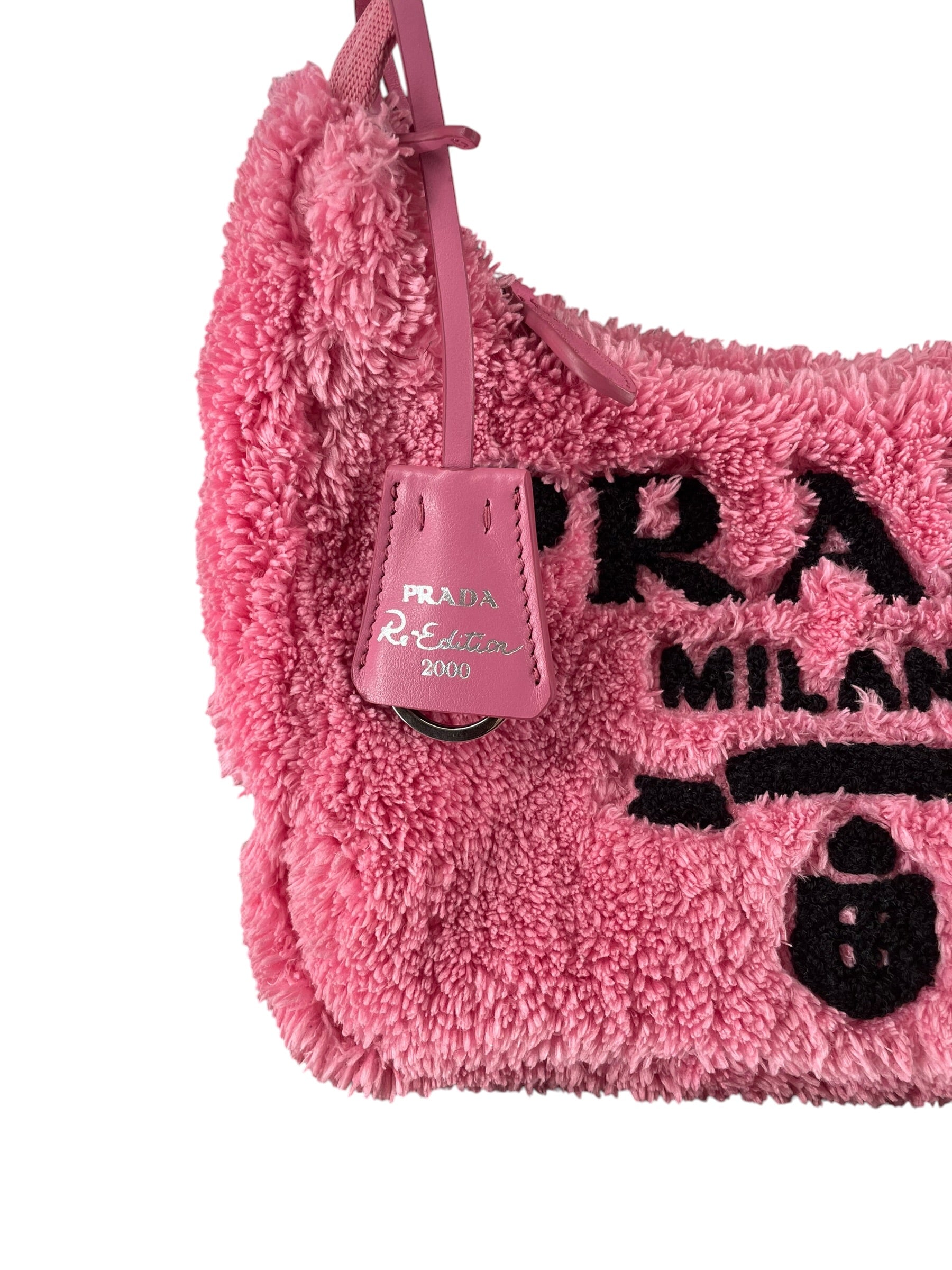 PRADA/Bag/PNK/270 Fuzzy Prada Milano view 5