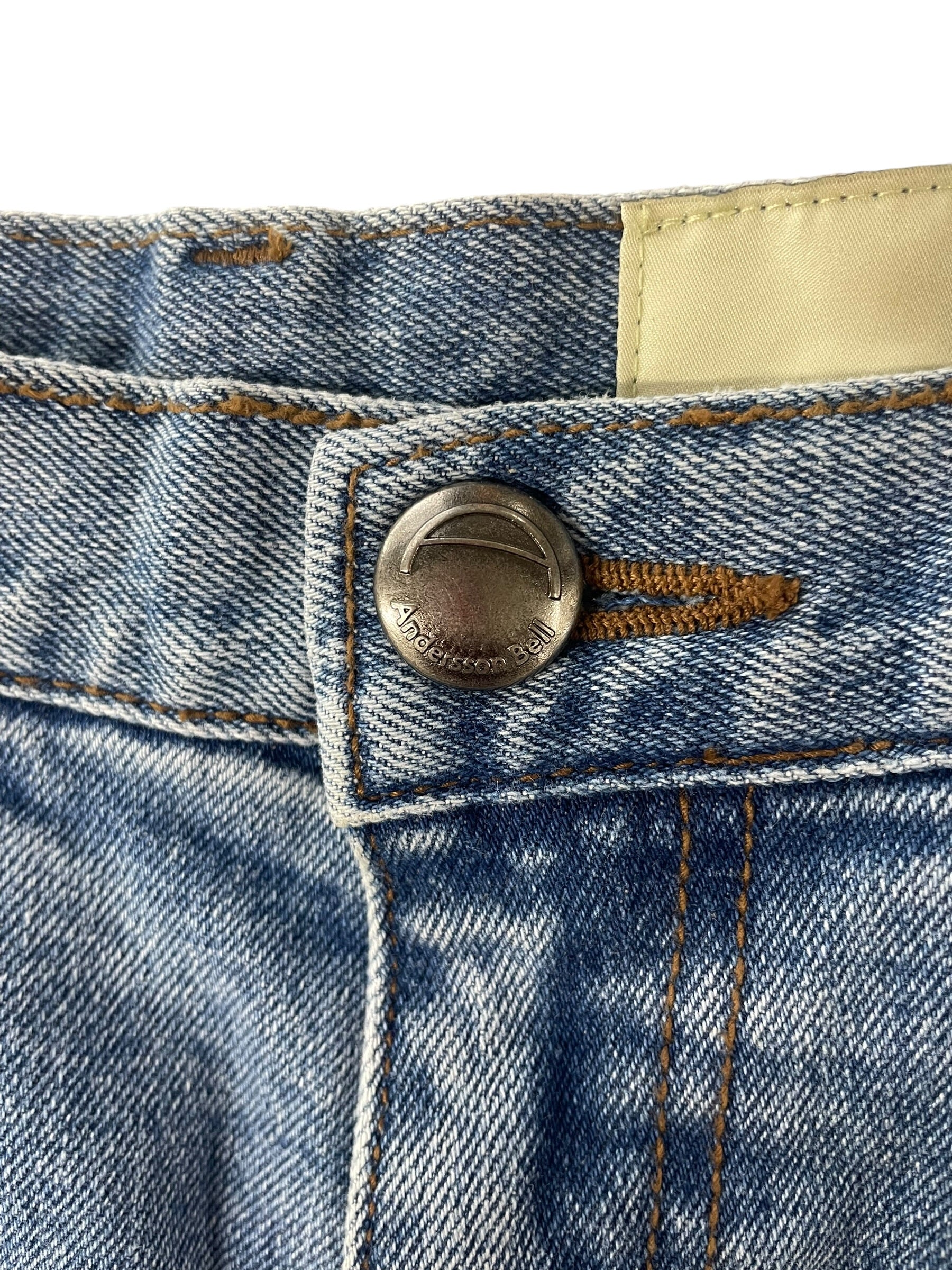 Andersson Bell/Bottoms/25/Cotton/IDG/MARTINA WESTERN WRINKLE JEANS view 6