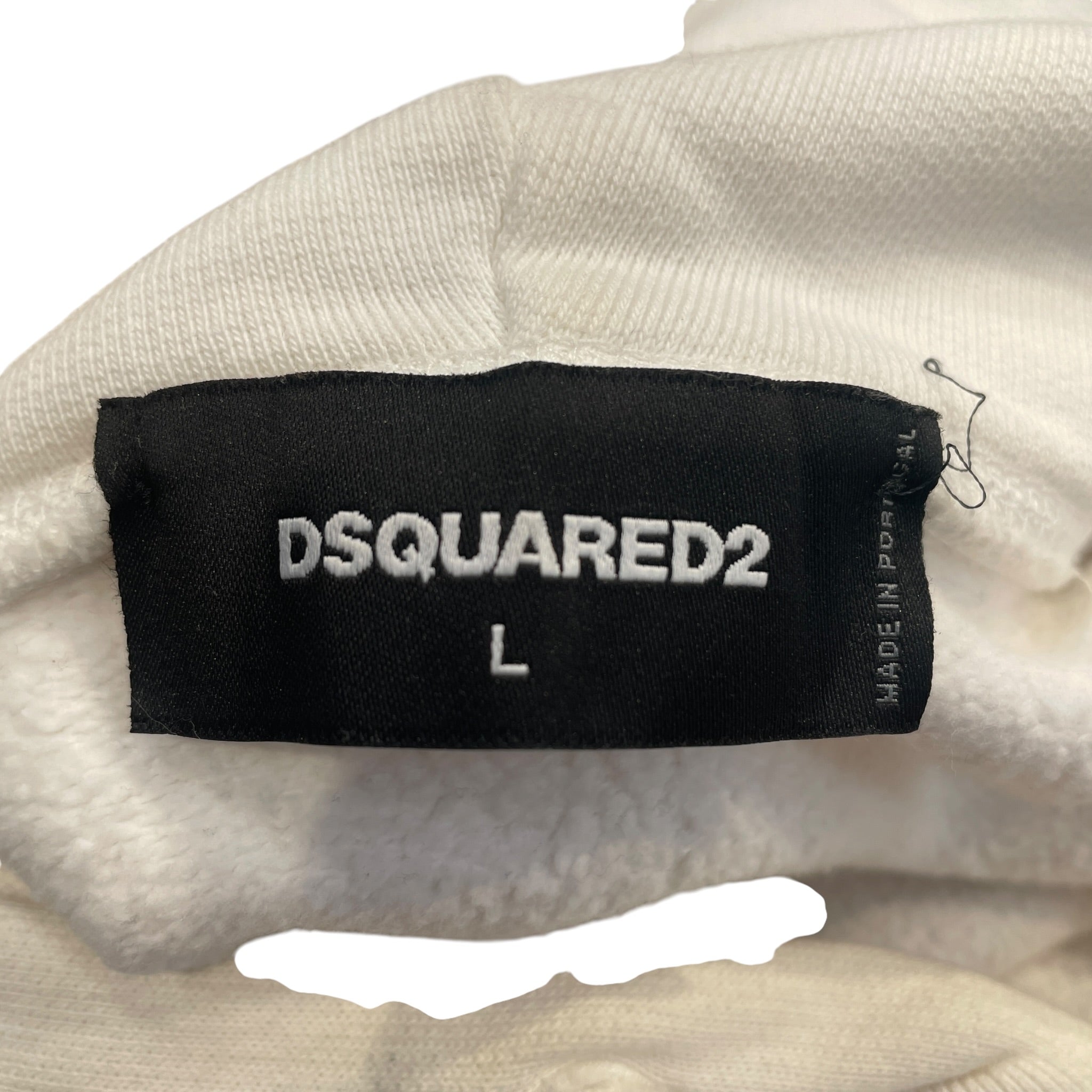 DSQUARED2/Hoodie/L/Cotton/WHT/ view 3