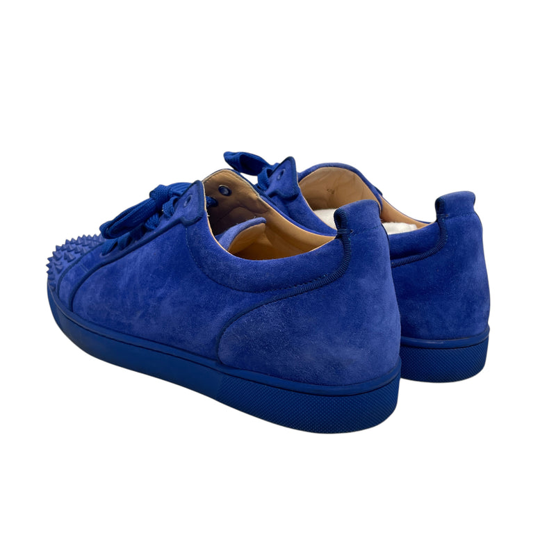 Christian Louboutin/Low-Sneakers/US 10.5/Suede/BLU/