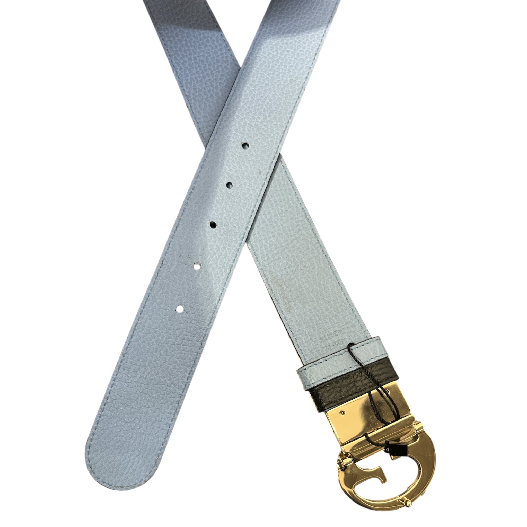 GUCCI/Belt/Leather/BLU/ view 3