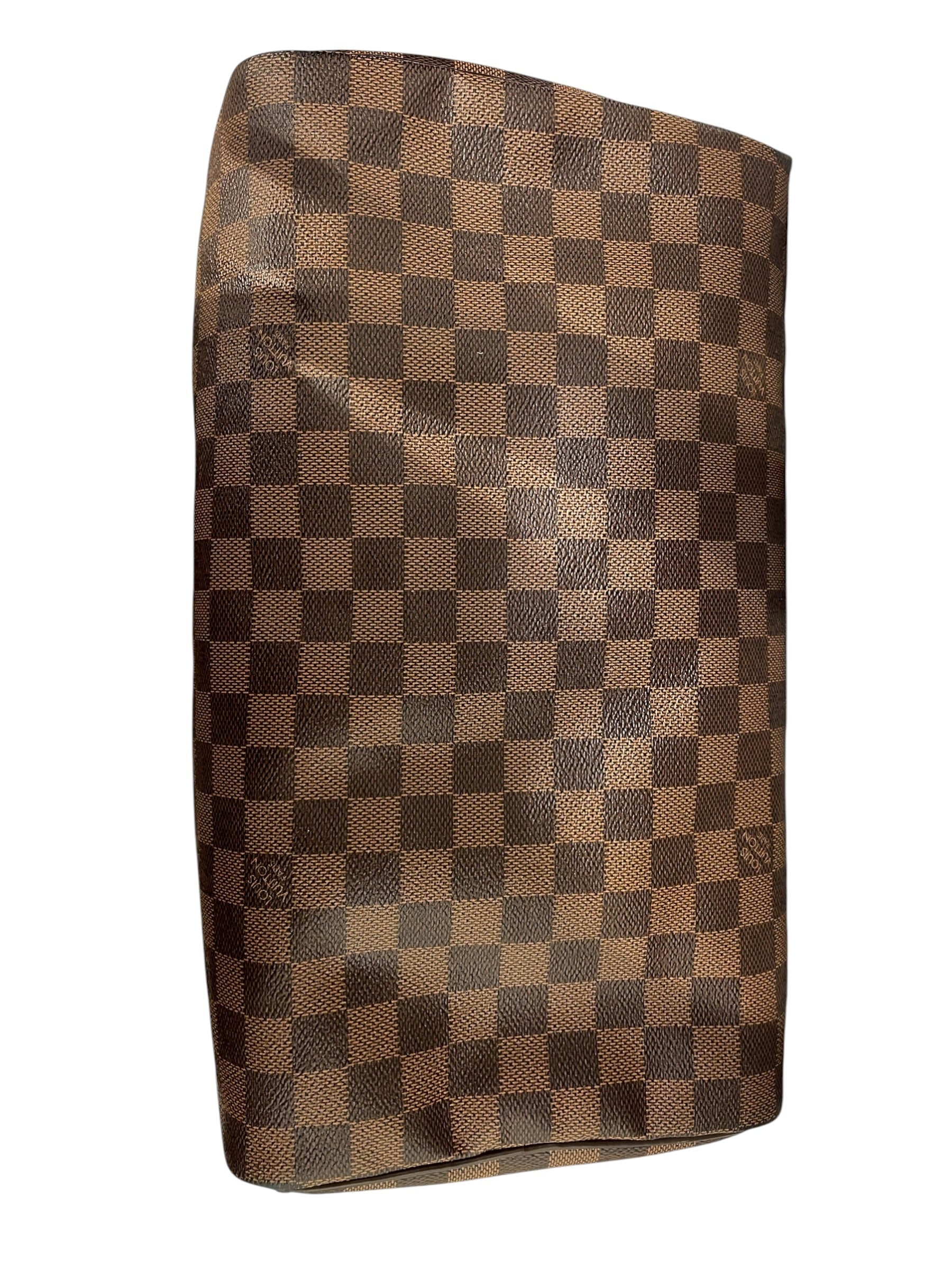 LOUIS VUITTON/Hand Bag/Monogram/Leather/BRW/SPEEDY 35` DAMIER EBENE view 3