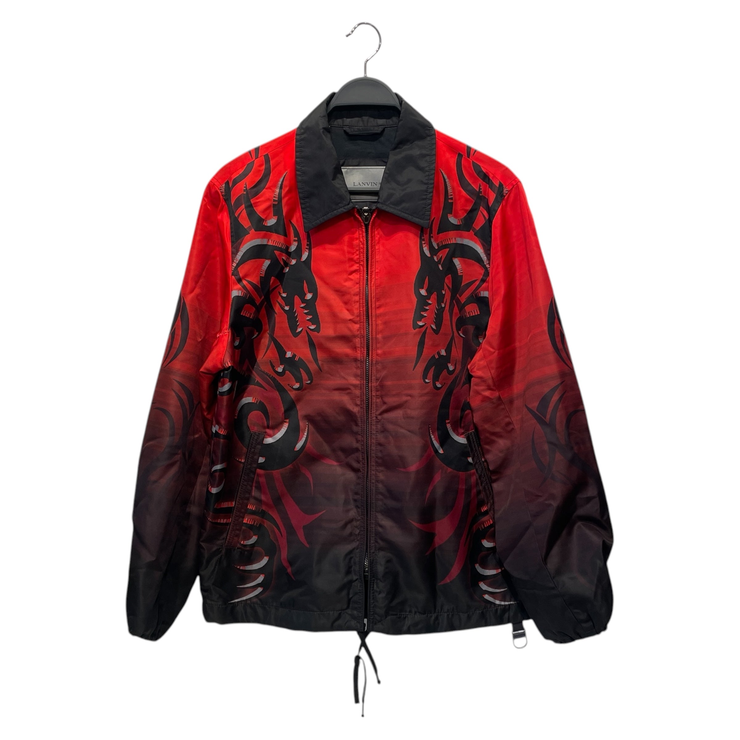 LANVIN/Jacket/Nylon/RED/Graphic/Dragon view 1