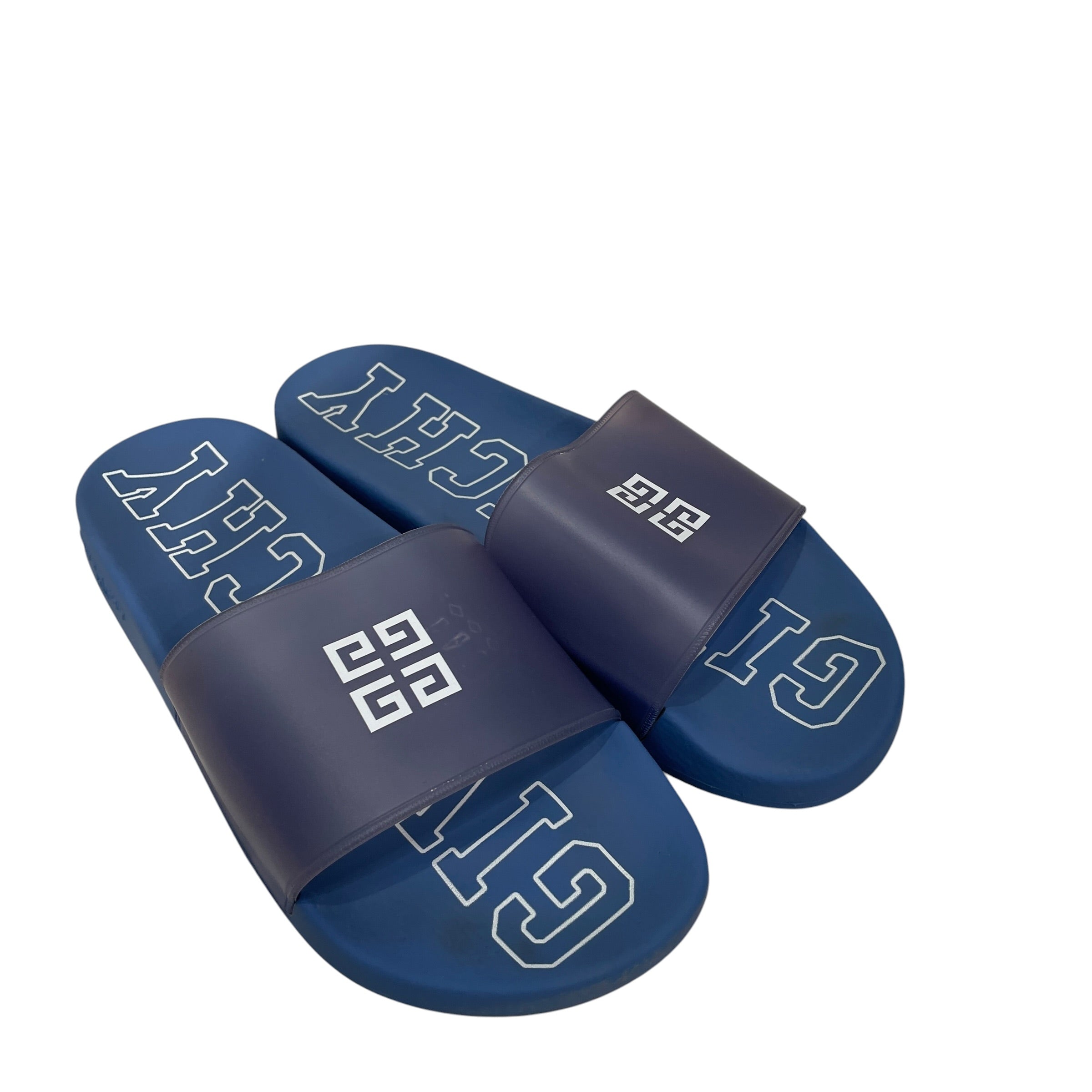 GIVENCHY/Sandals/BLU/SLIDES view 1