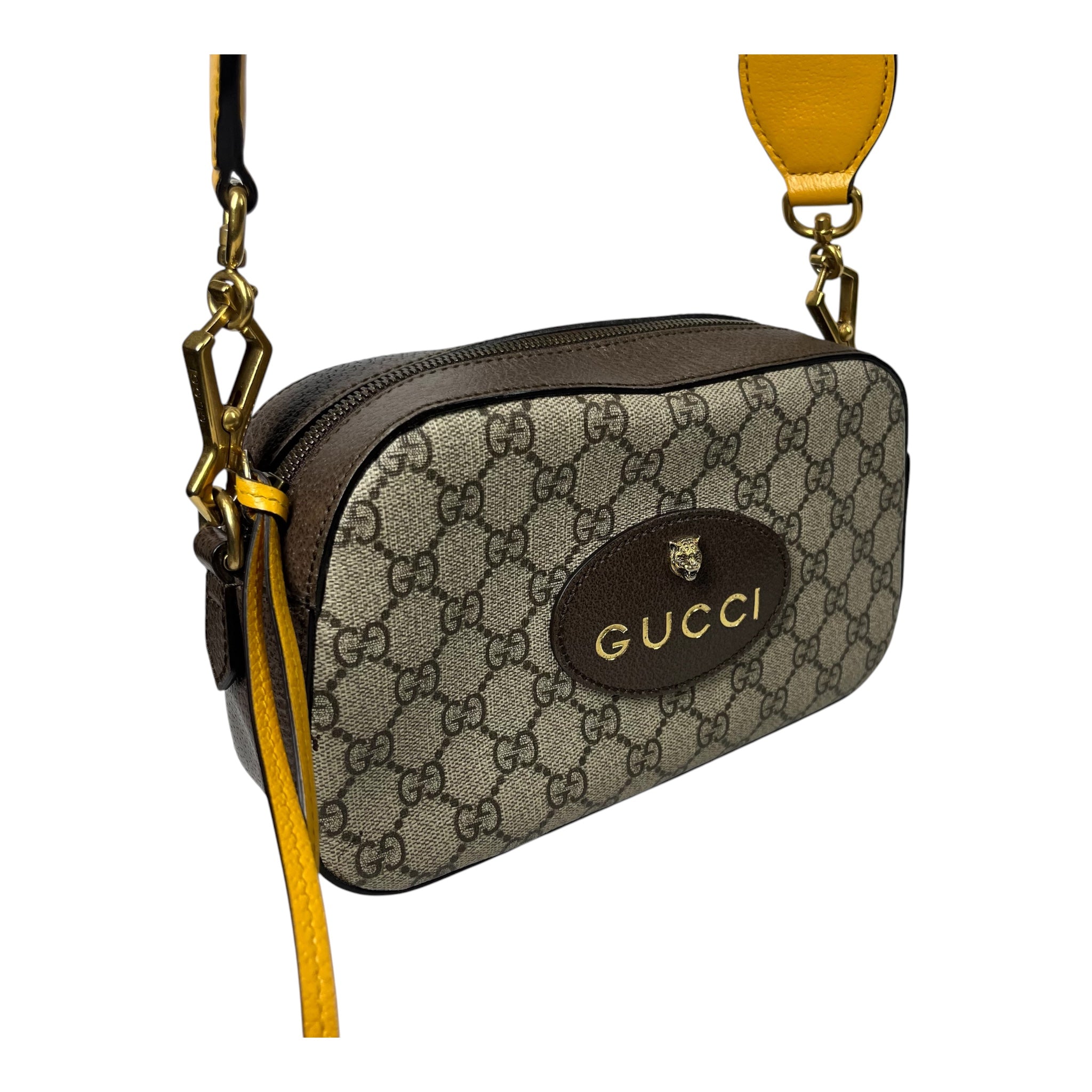 GUCCI/Cross Body Bag/Monogram/Leather/BRW/476466 622011 view 6