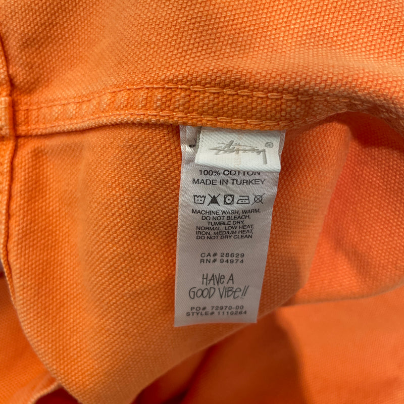 STUSSY/Jacket/L/Acrylic/ORN/