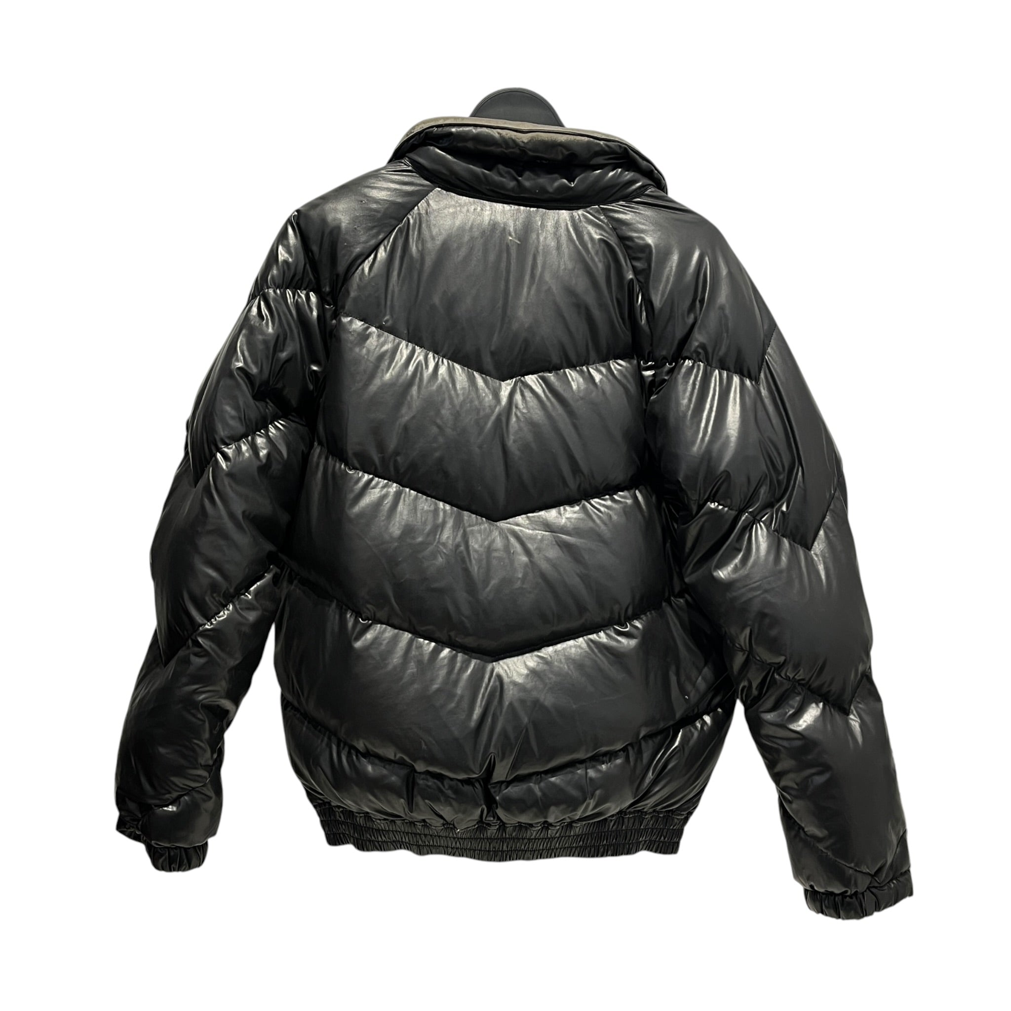 A BATHING APE/Jacket/M/Nylon/BLK/2004 NIGO ERA PUFFER (VINTAGE) view 2
